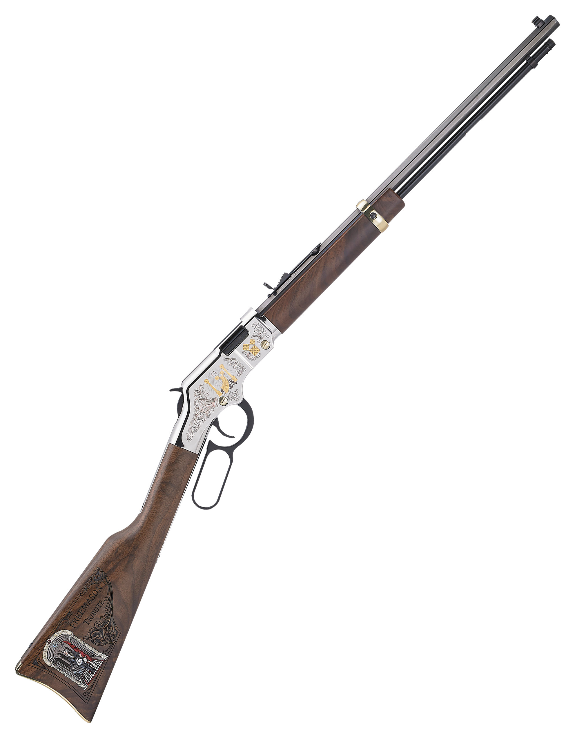 Henry Golden Boy Freemasons Tribute Edition Lever-Action Rimfire Rifle