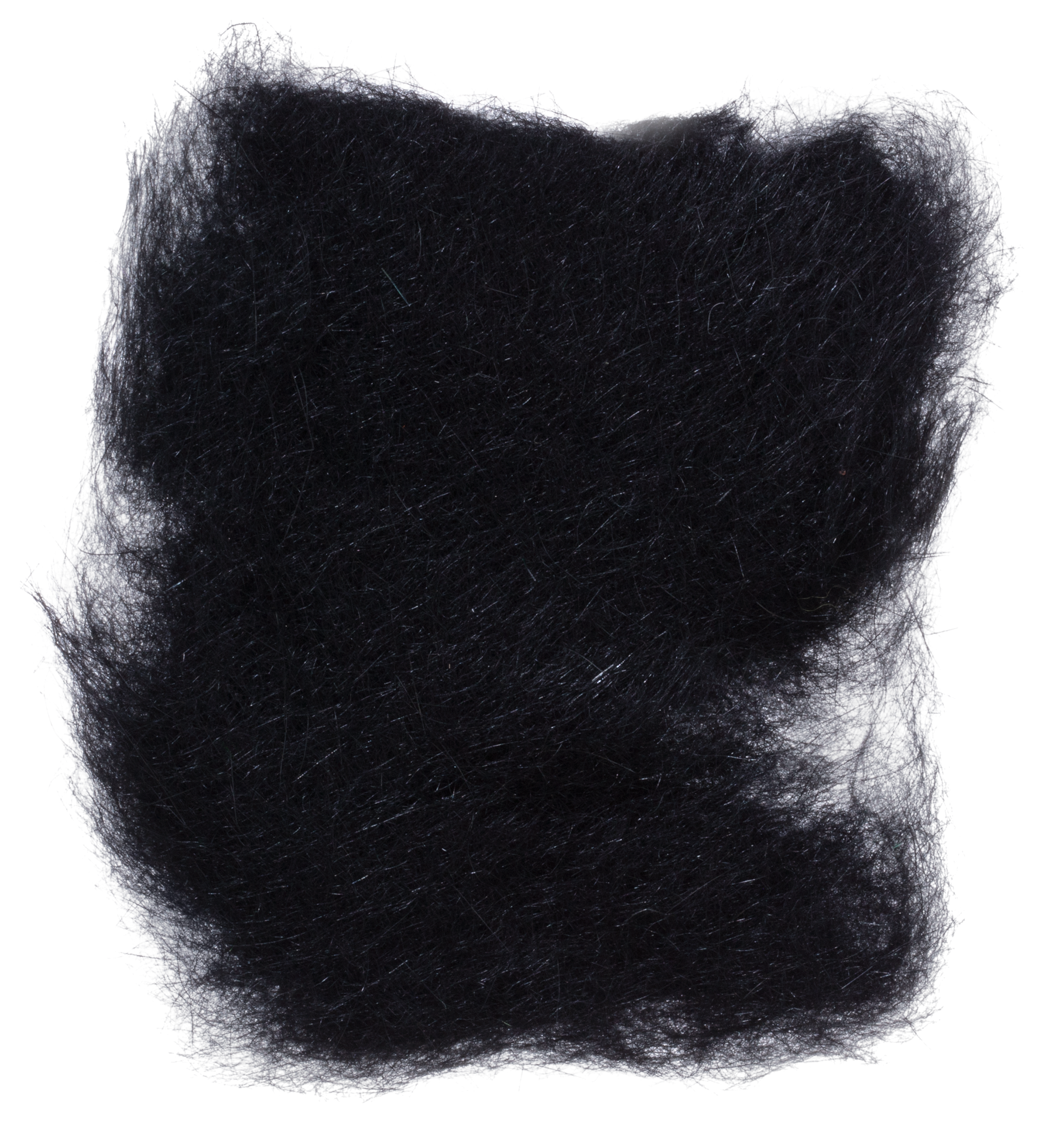 Image of Wapsi Rabbit Dubbing Fly Tying Material - Black