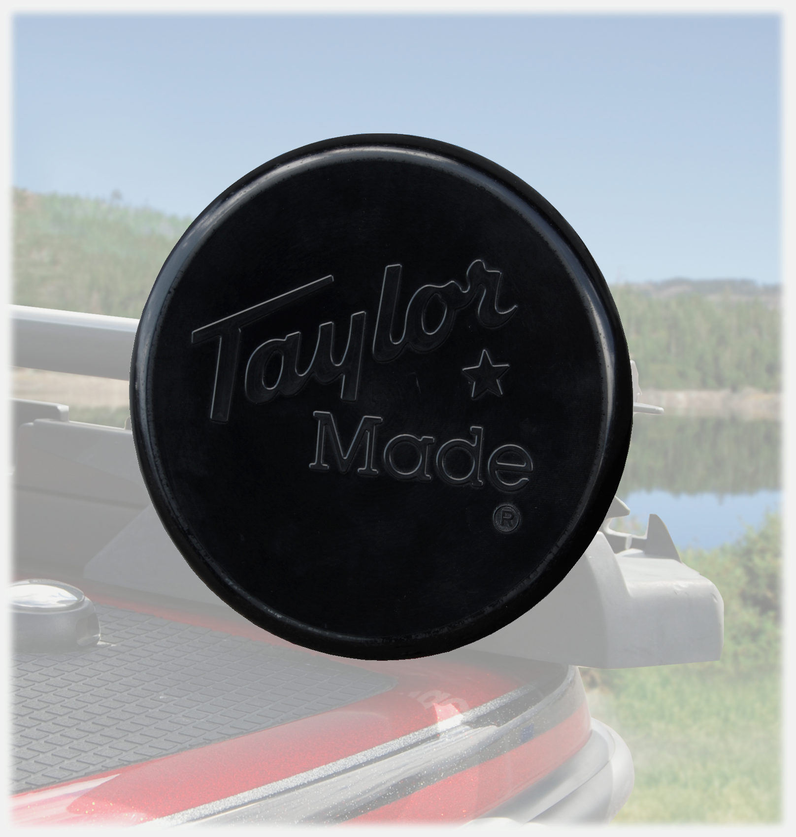 Image of Taylor Made Trolling Motor Prop Cover - 3 Blade - Black