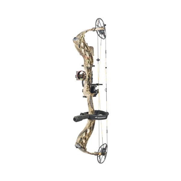 Diamond by Bowtech Deploy SB R A K  Compound Bow Package - Right Hand - 50-60 lbs 
