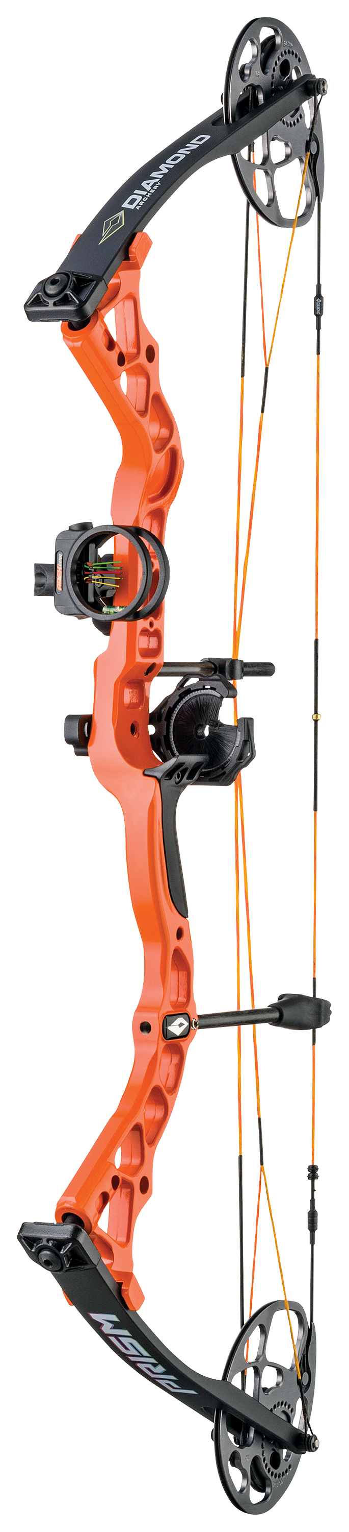 Diamond by Bowtech Prism Compound Bow Package - Right Hand - Bright Orange