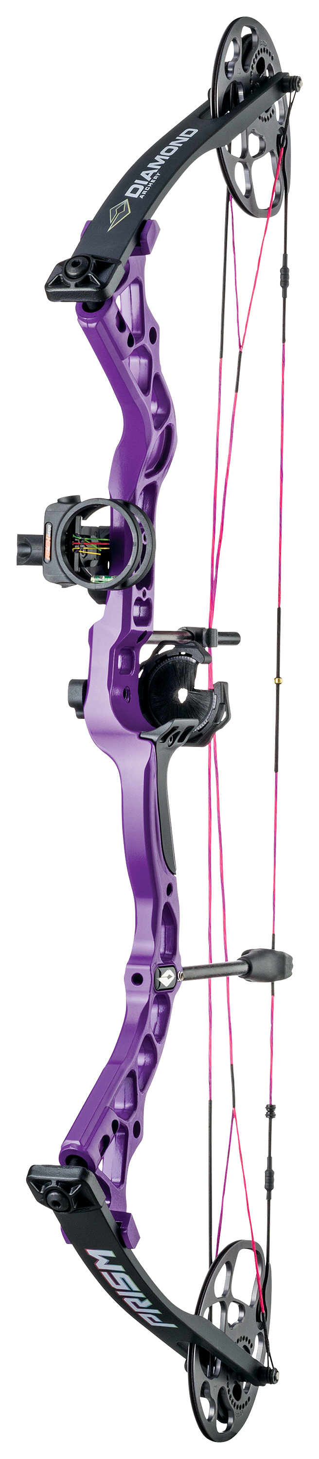 Diamond by Bowtech Prism Compound Bow Package - Right Hand - Purple