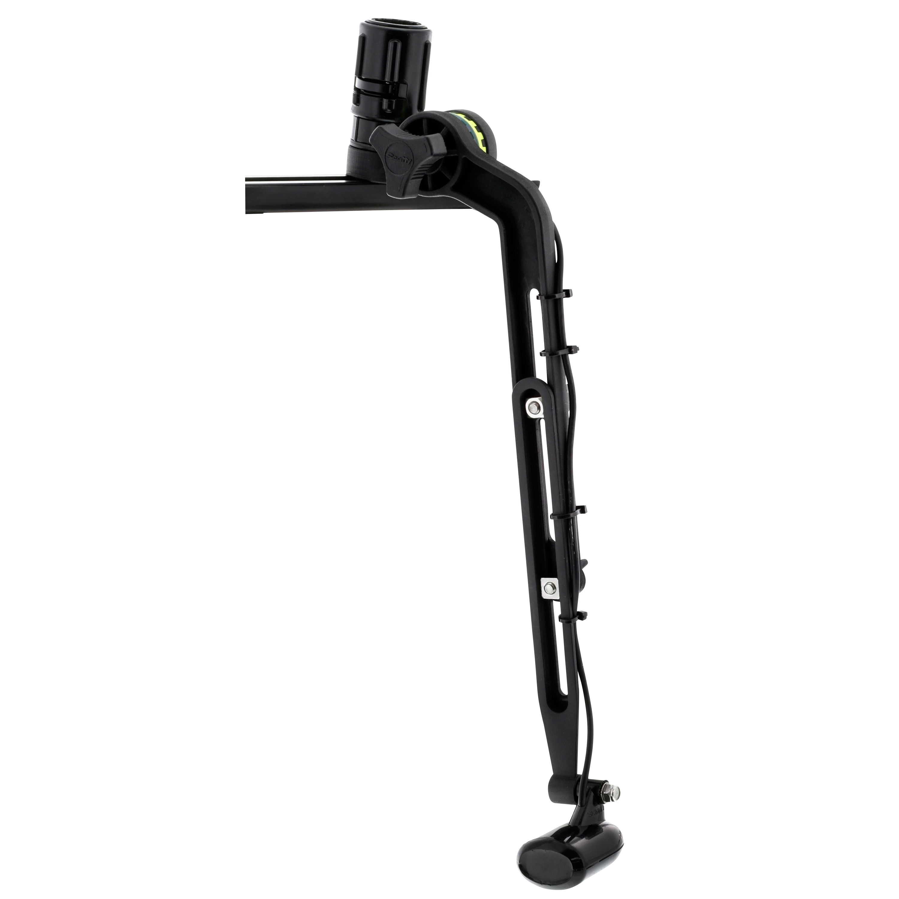 Scotty Kayak/SUP Transducer Mounting Arm with Gear-Head, Black