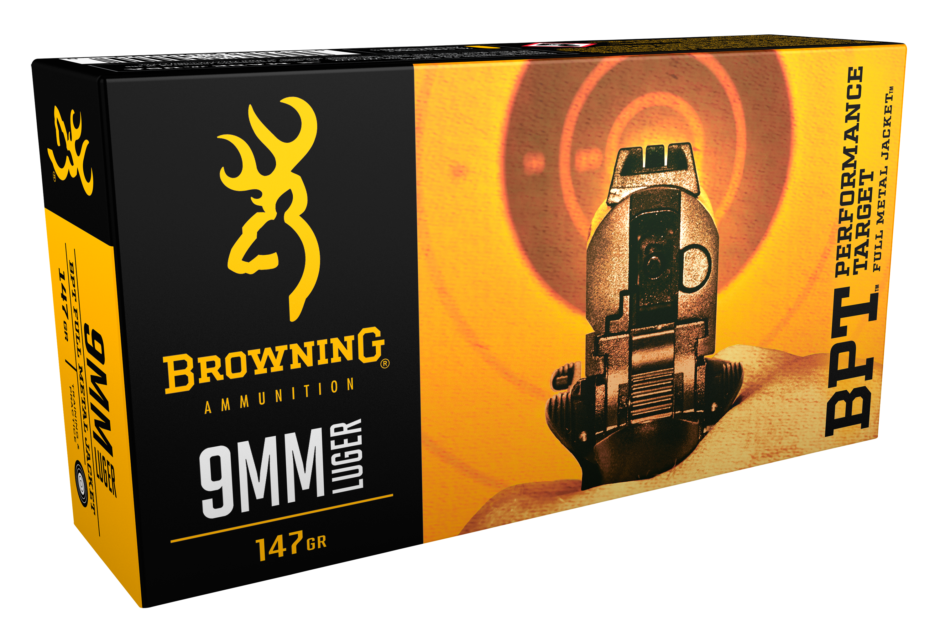 Image of Browning BPT Performance Target Handgun Ammo - 9mm