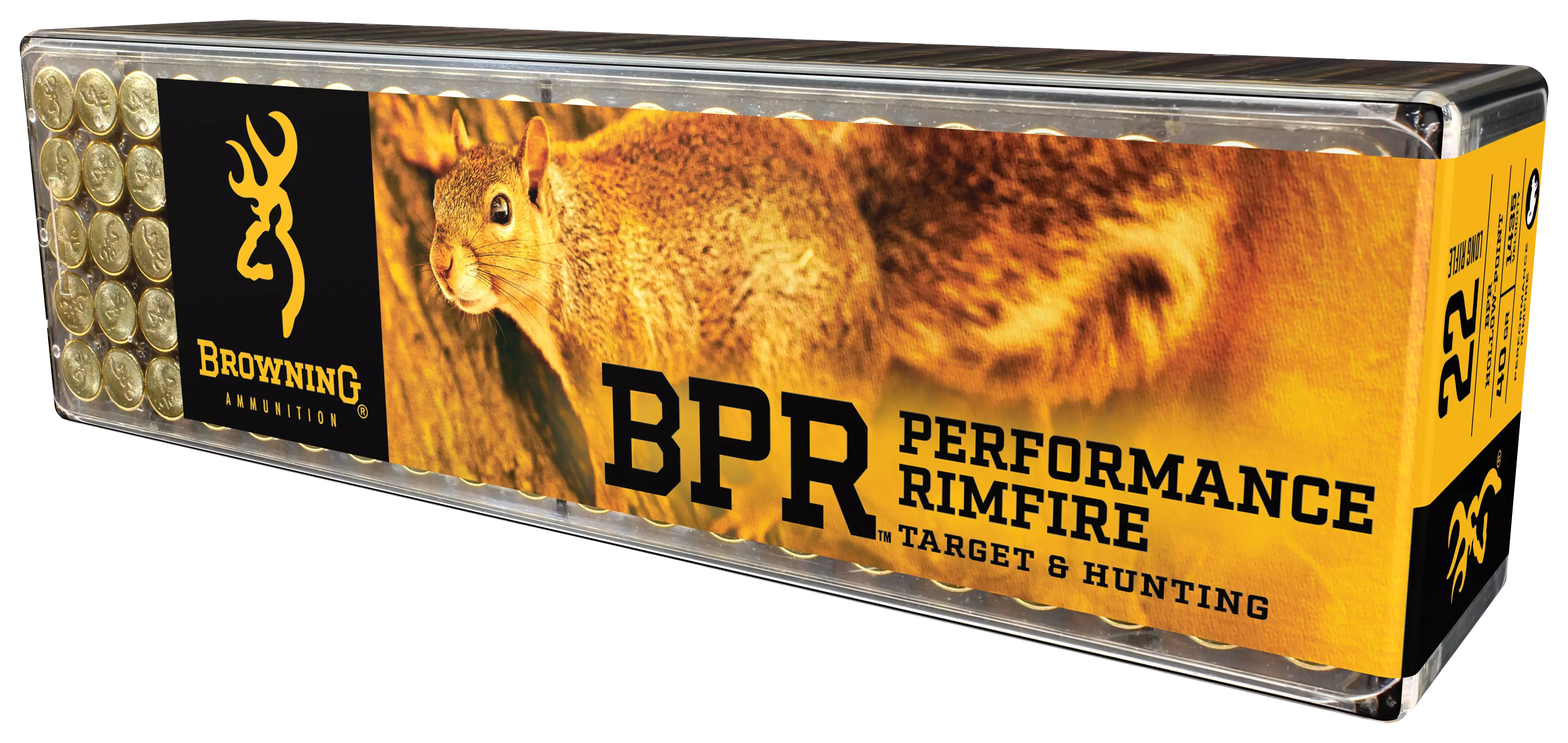 Browning BPR Performance Rimfire Ammo - Lead Hollow Point - 100 Rounds