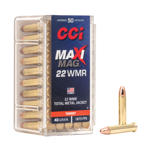 CCI Maxi-Mag Rimfire Ammo - .22 WMR - 40 Grain