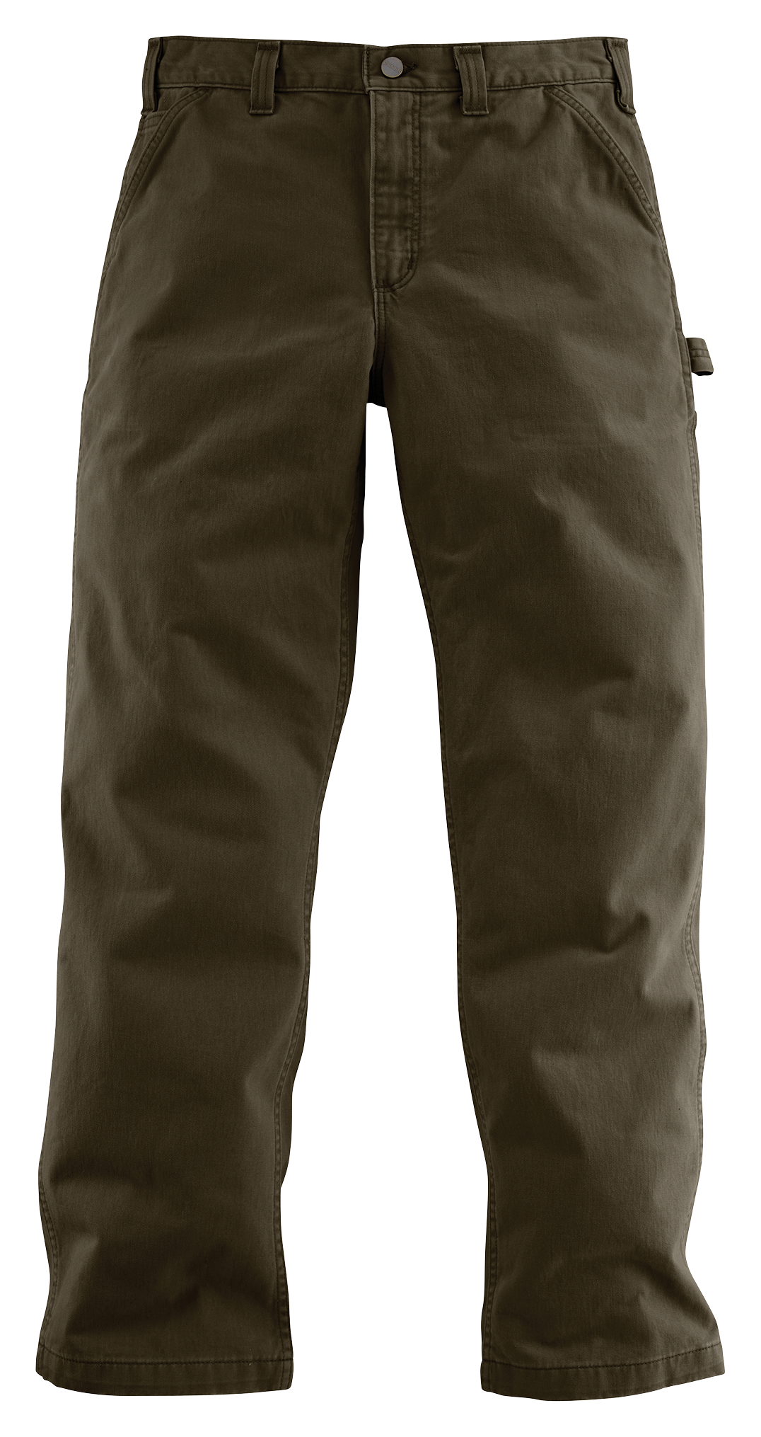 Carhartt Washed Twill Relaxed Fit Dungarees for Men - Dark Coffee - 34x36