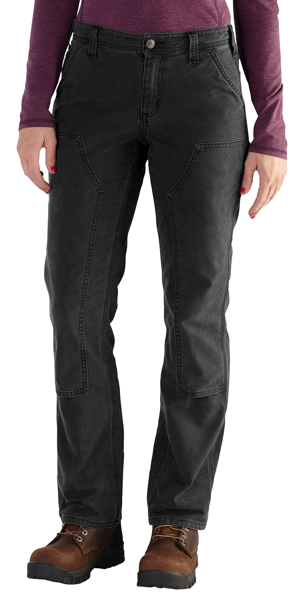 Carhartt Women's Crawford Double Front Work Pants, 102323-201