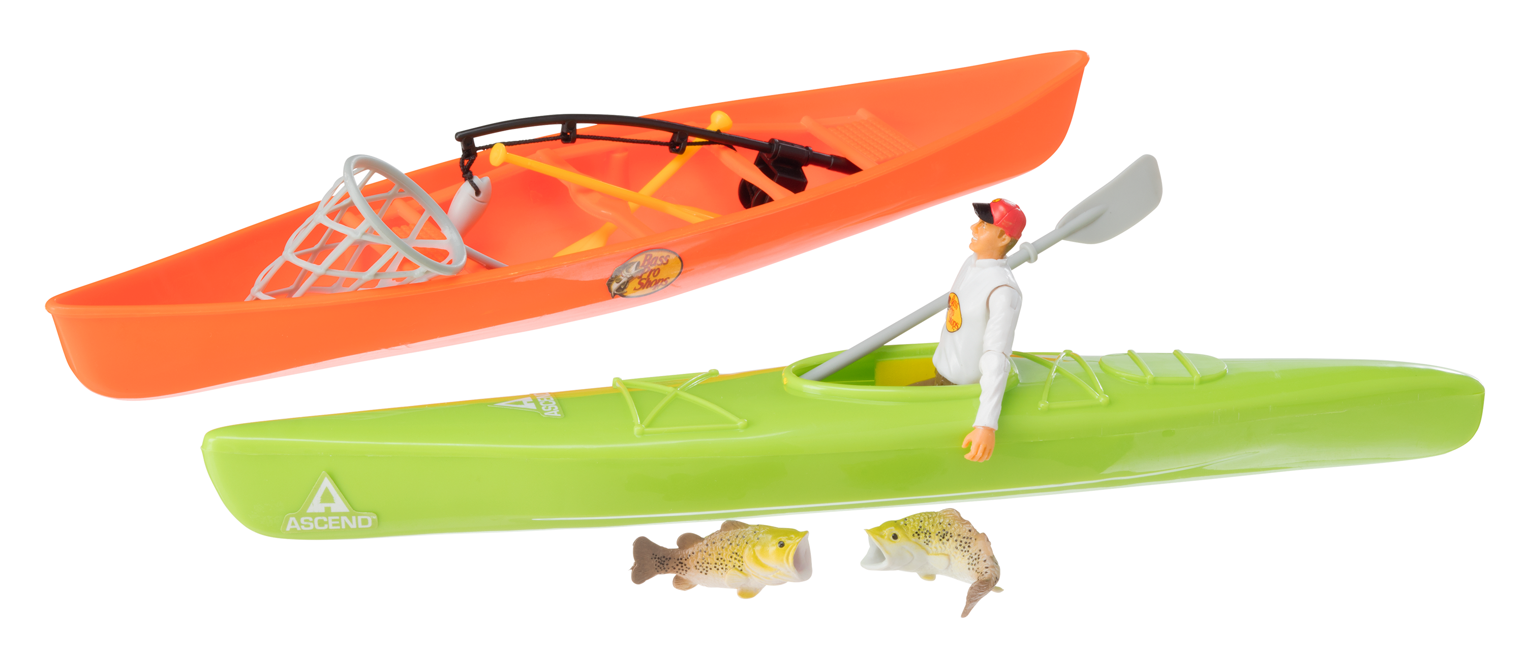 Bass Pro Shops White Water Fishing Adventure Boat Play Set for Kids