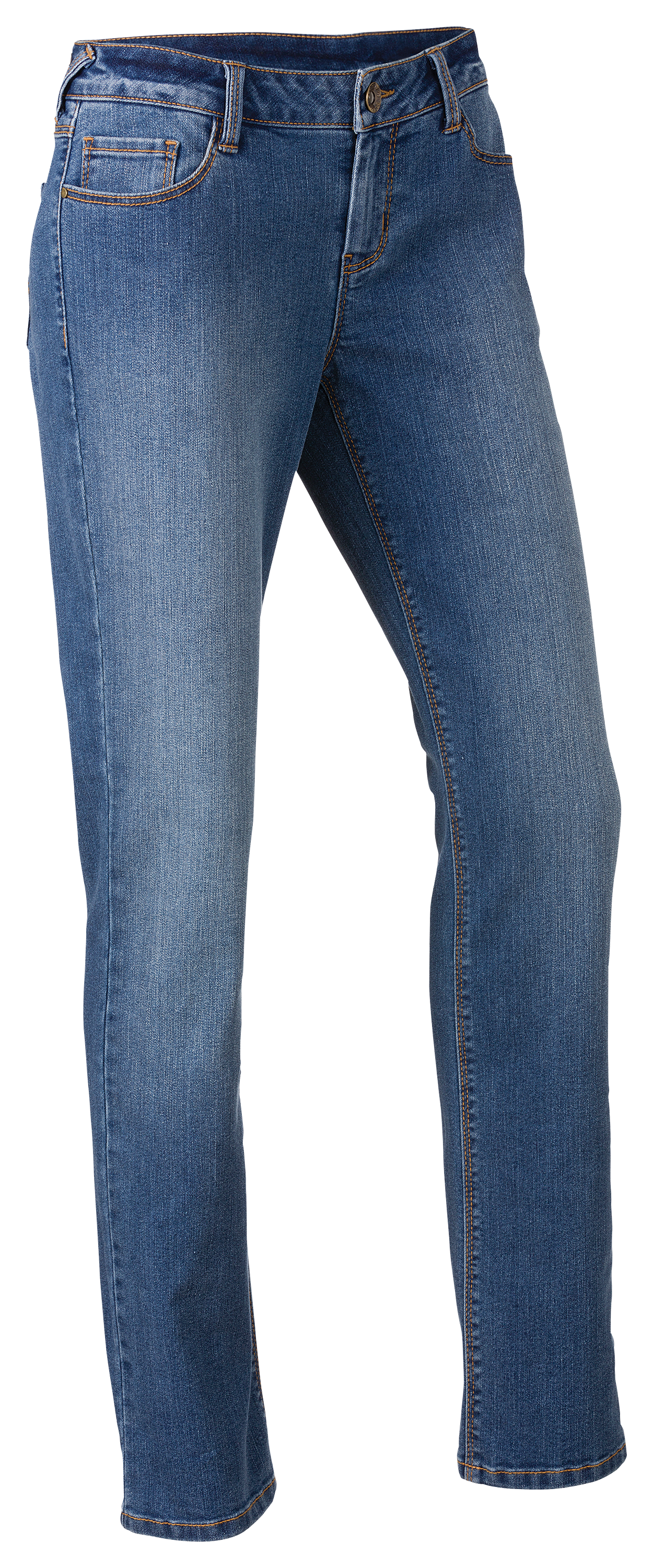 Natural Reflections Classic Fit Straight Leg Jeans for Ladies - Wash - 20W Petite