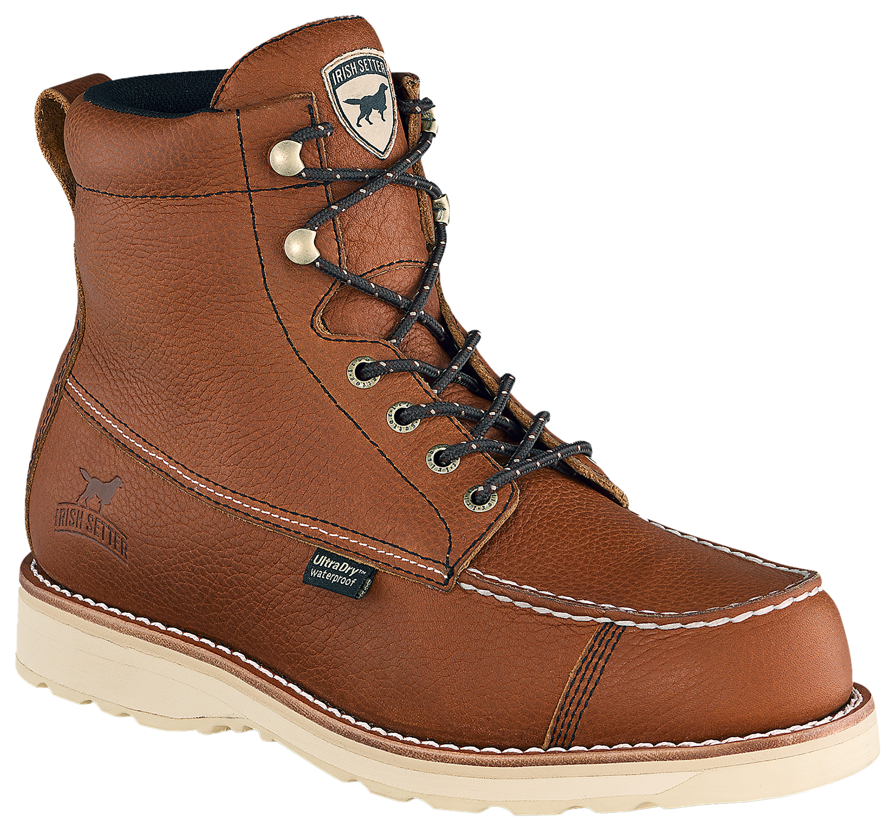 Irish Setter Wingshooter Waterproof Upland Hunting Boots for Men - Amber - 8M