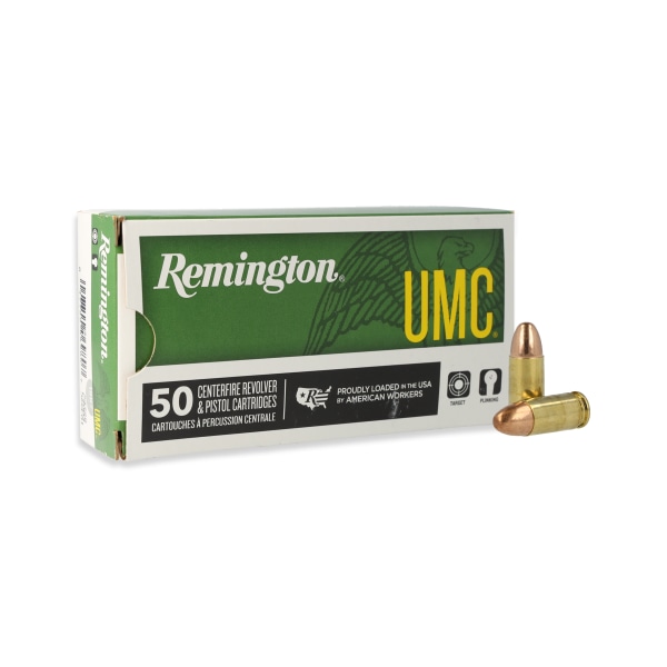 Remington UMC Handgun Ammo - 9mm Luger - 124 Grain