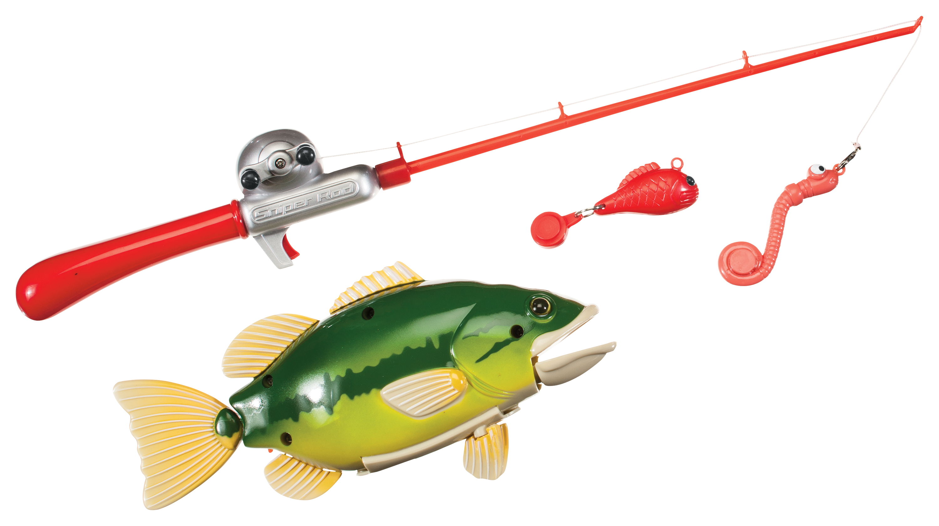 Large Set for Fishing with Fishing Rods, Toys \ Games