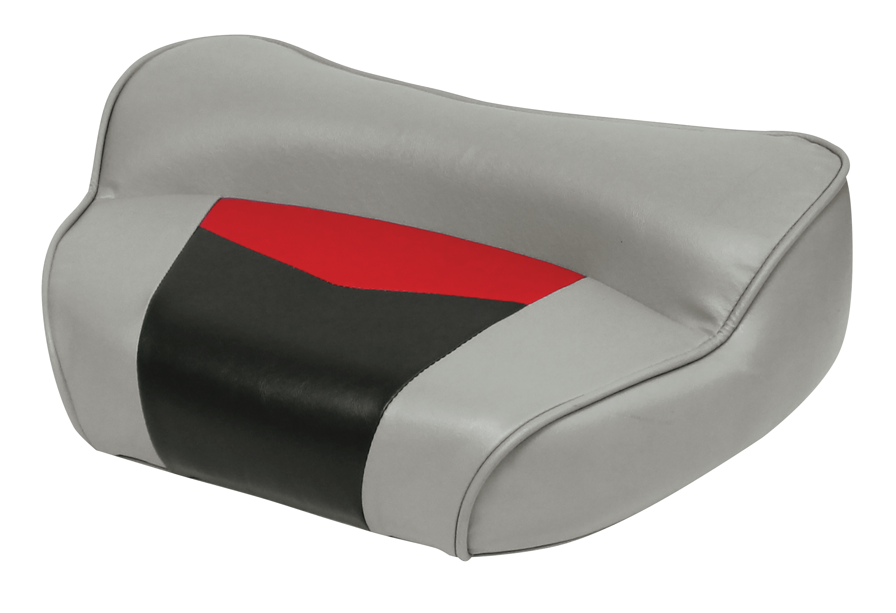 Image of Wise Pro Angler Series Pro Style Casting Seat - Grey/Red/Charcoal