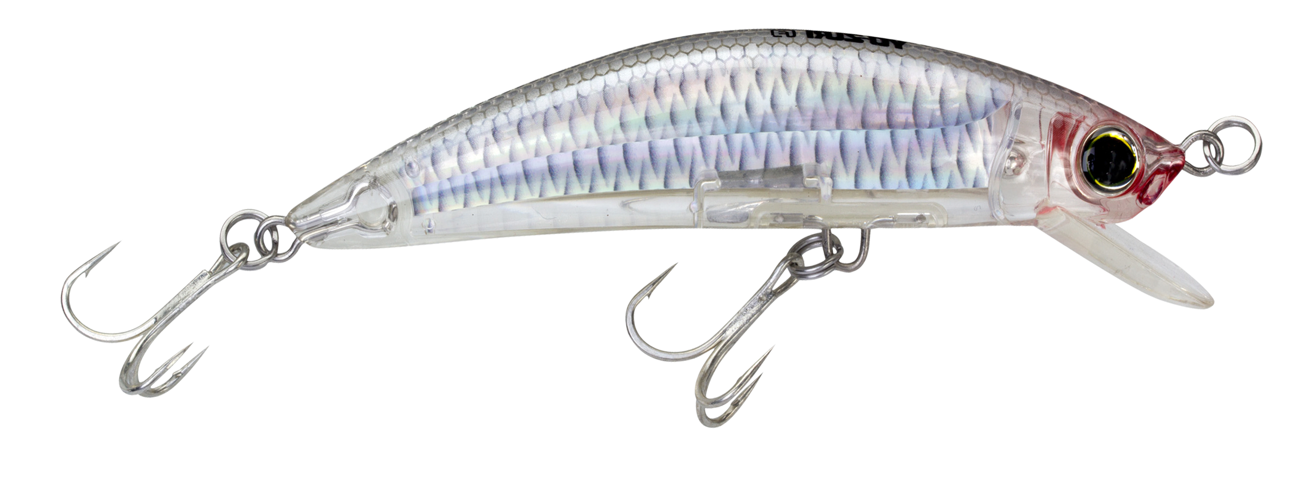 Image of Yo-Zuri Floating 3D Inshore Minnow - Ghost Shad - 3-1/2''