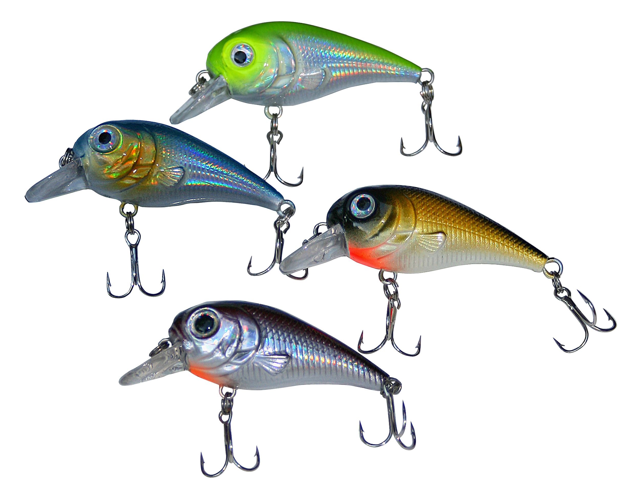 Bass Pro Shops XPS Shallow Suspending Shad 6-Pack