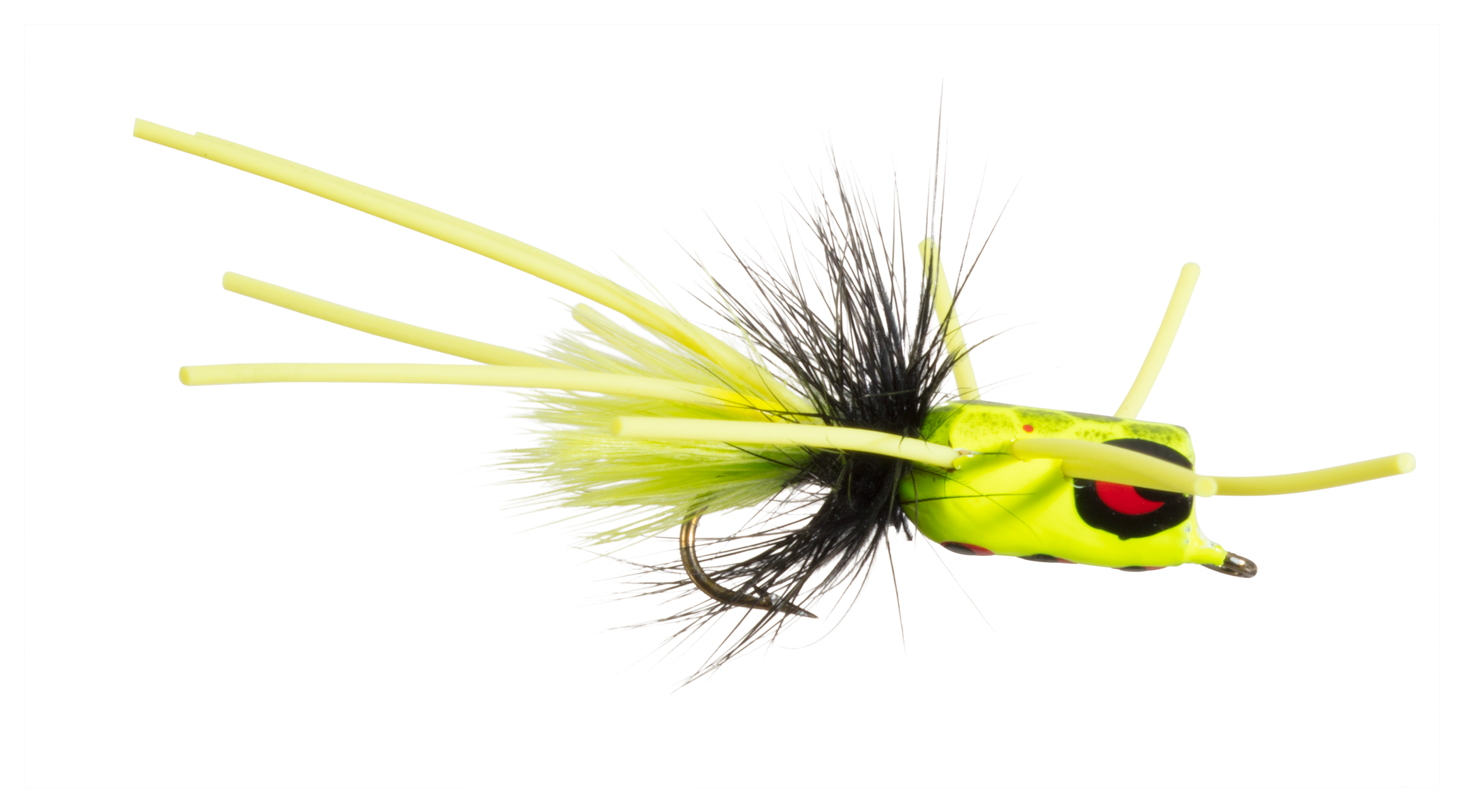 Bett's Trim Gim Popper Fly - #10 - Chartreuse