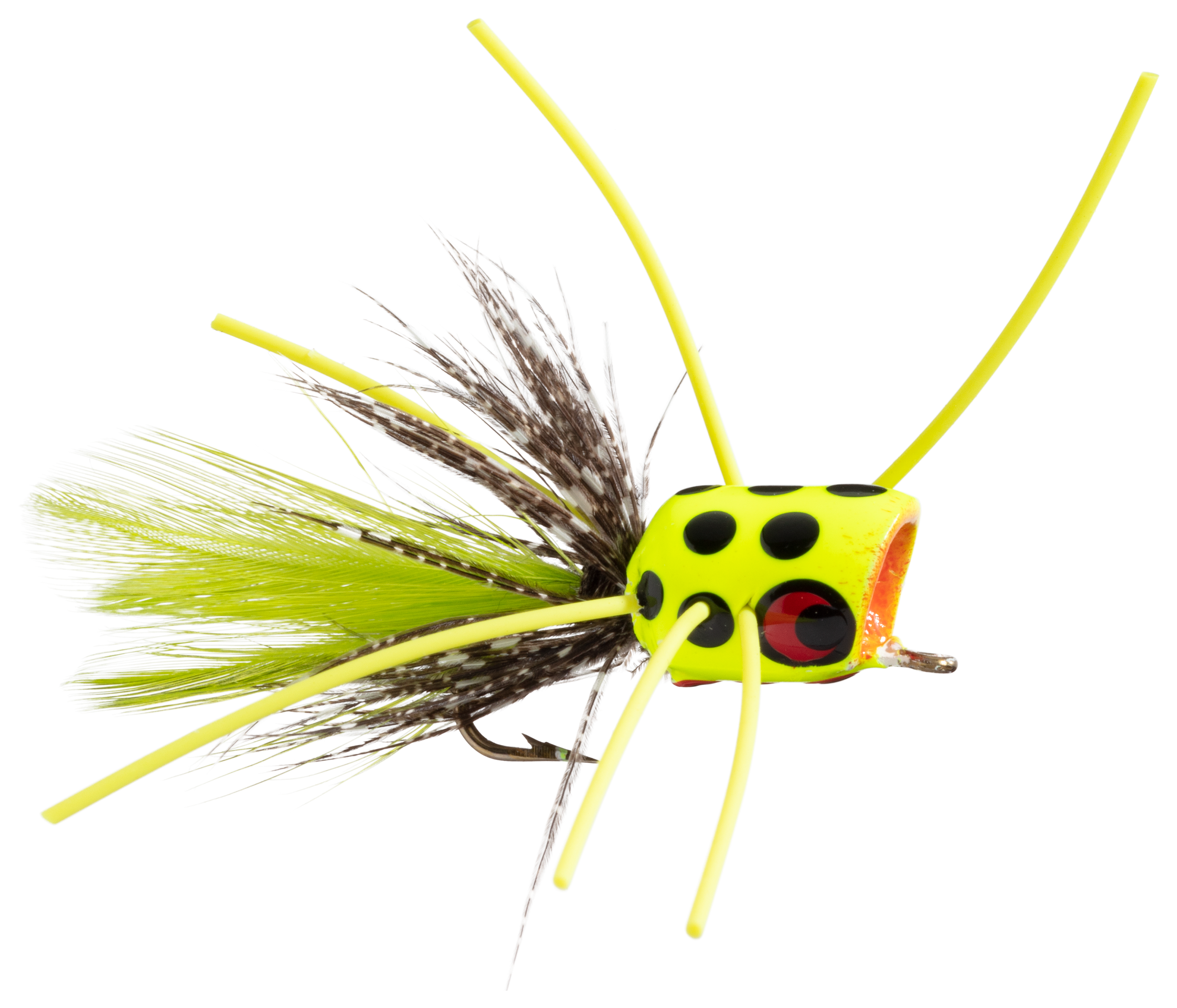 Betts Poka Pop Popper - Chartreuse - 12081705414223-2345951 - Fishing This reverse bullet-shaped cork Betts® Poka Pop sku 12081705414223-2345951
