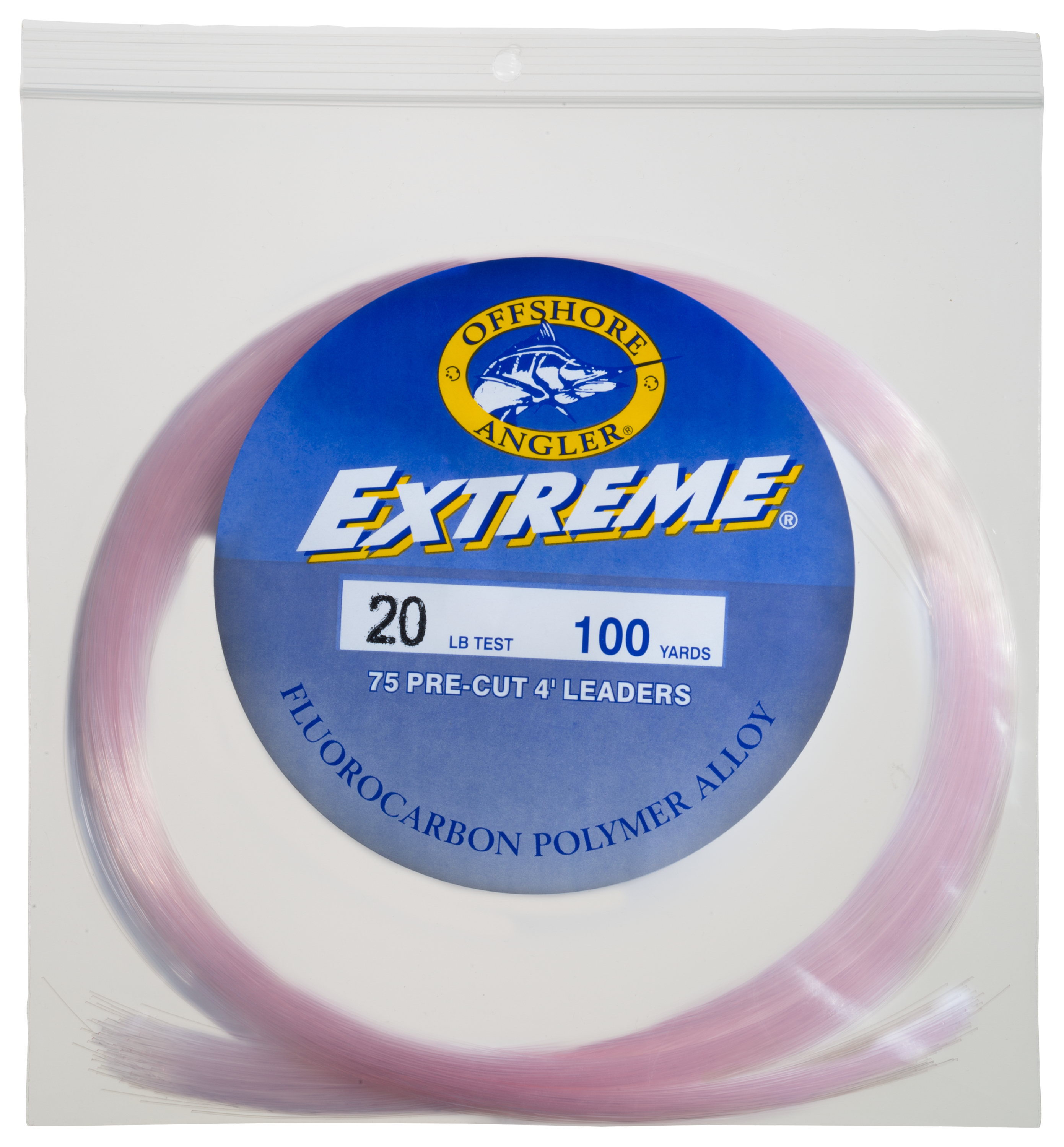 Offshore Angler Pre-Cut Leader - Pink