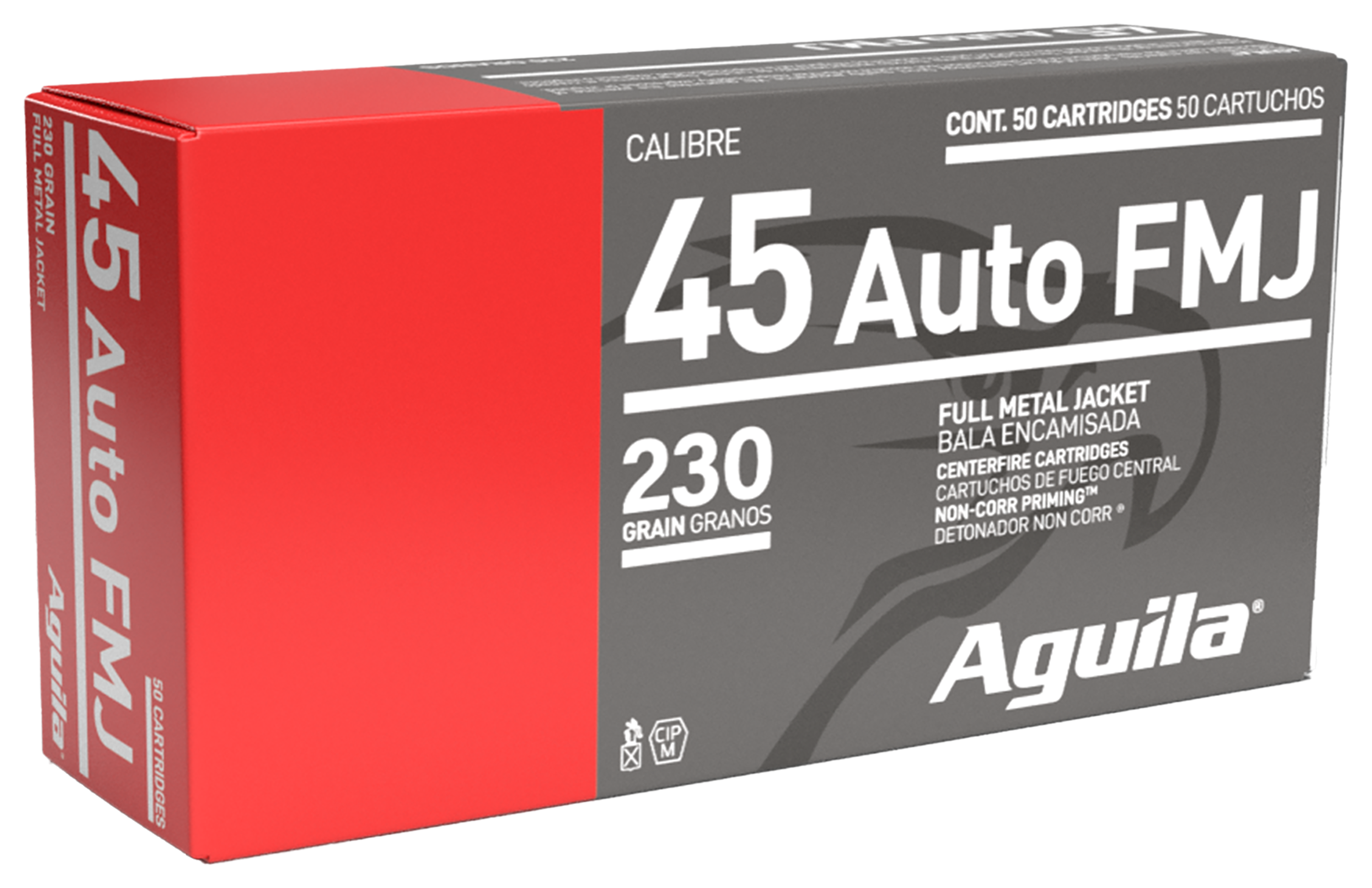 Aguila .45 ACP 230 Grain FMJ Handgun Ammo