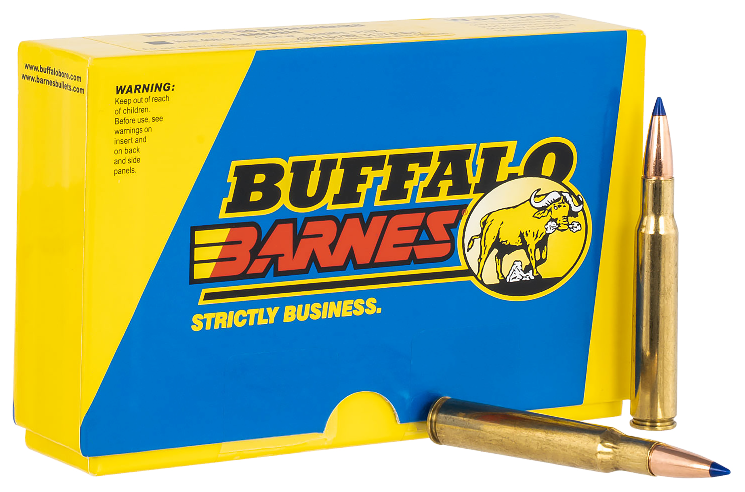 Buffalo Bore Lead-Free Centerfire Rifle Ammo - .30-06 Springfield - 168 Grain - 20 Rounds