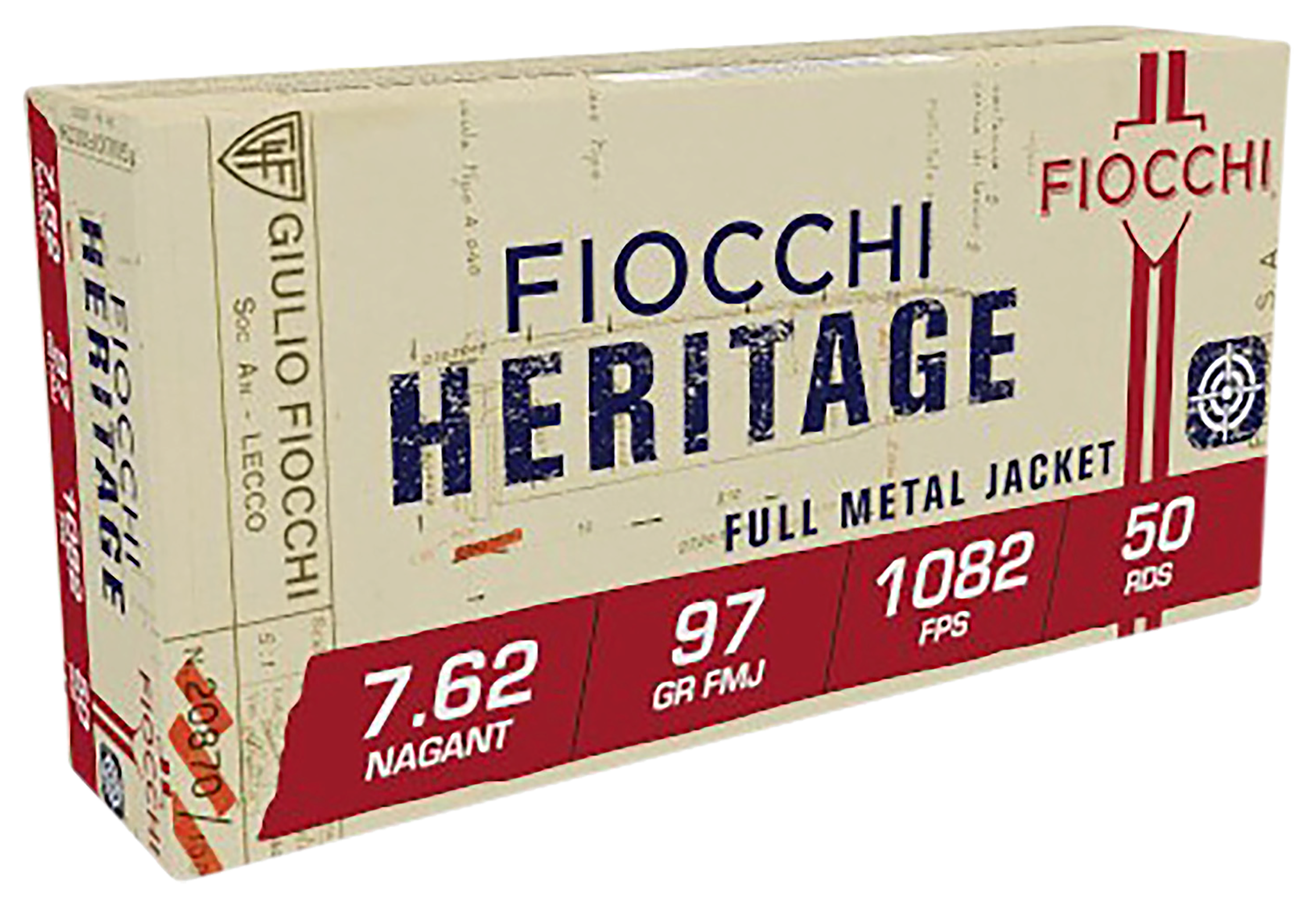 Fiocchi Specialty Classic Metal Case (FMJ) 7.62X38mm 97 Grain Handgun Ammo - Bass Pro Shops