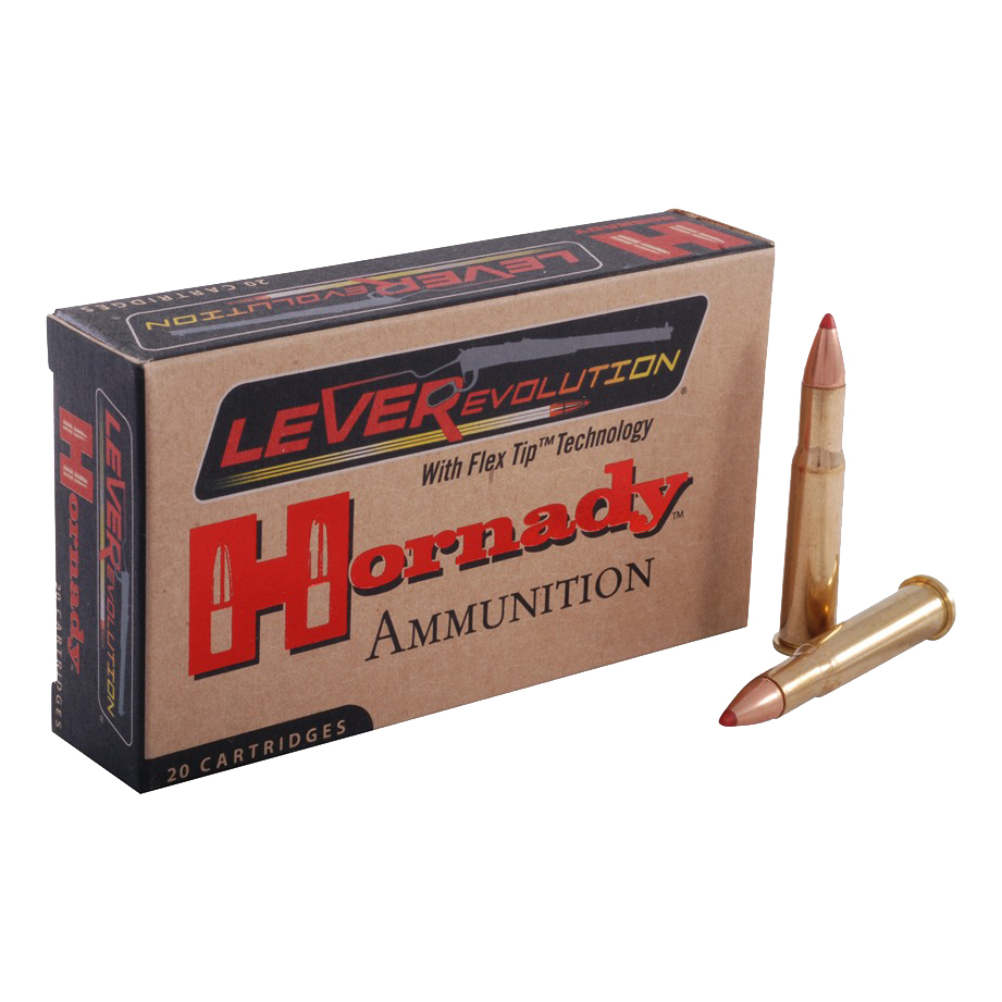 Image of Hornady LEVERevolution .30-30 Winchester 140 Grain MonoFlex Centerfire Rifle Ammo