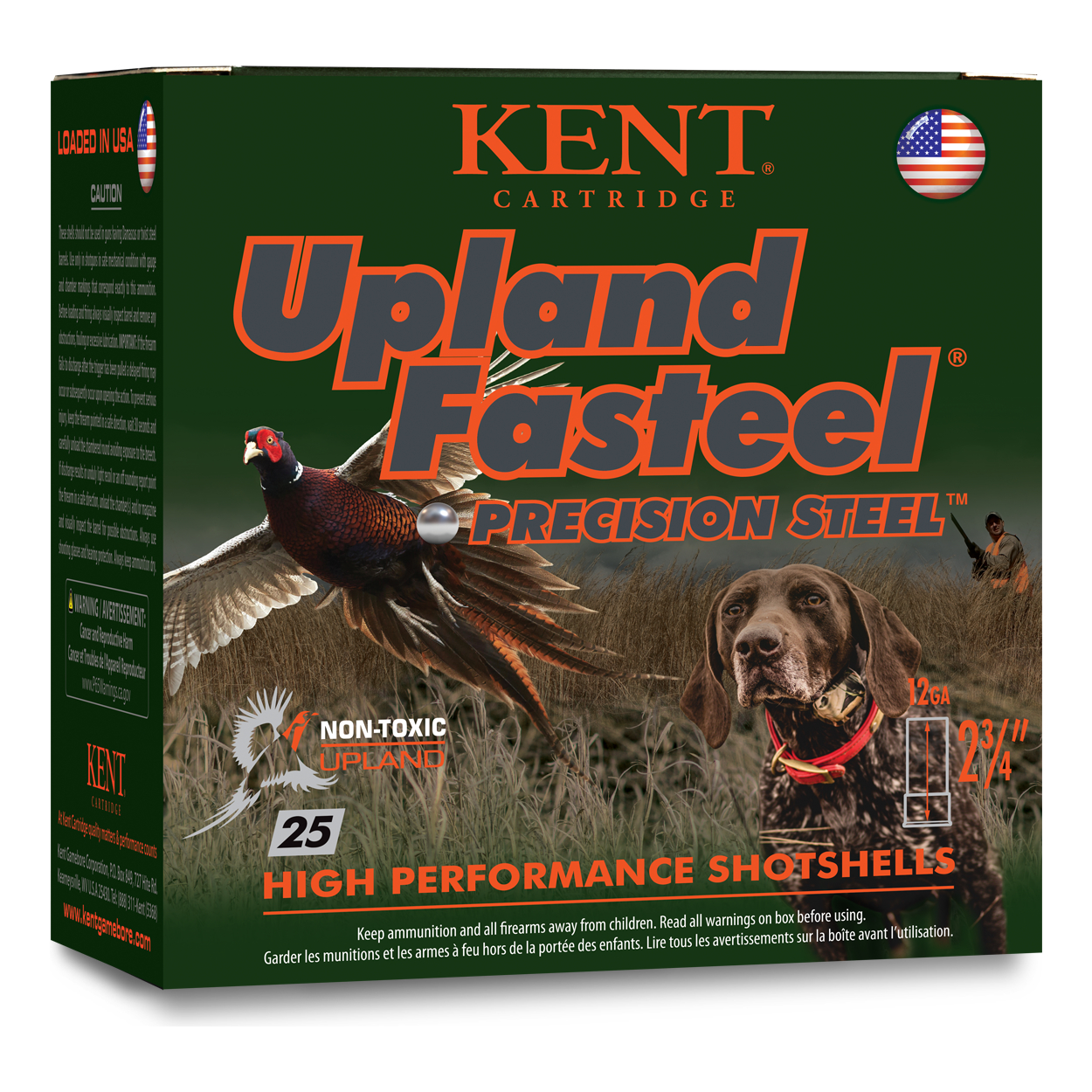 Image of "Kent Upland Fasteel 12-Ga. 2-3/4"" 1-1/8 oz. Shotshells - #6 - 25 Rounds"