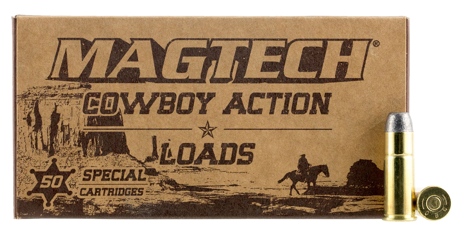 Image of Magtech Cowboy Action .44 Special 240 Grain Lead Flat Nose Centerfire Handgun Ammo