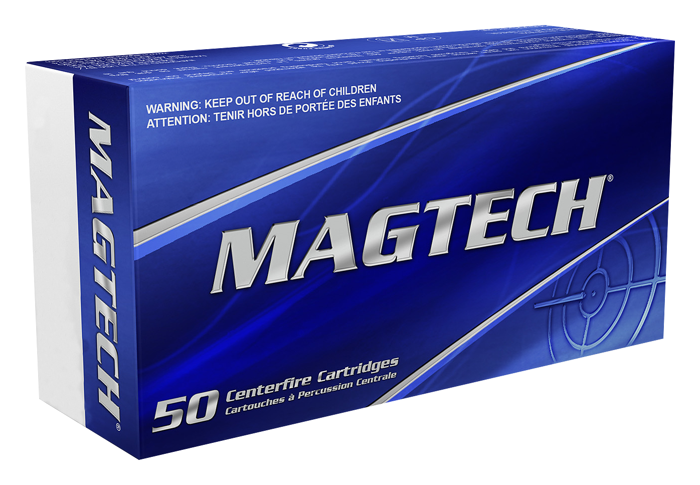 Magtech Sport Shooting Handgun Ammo - Full Metal Case - 9mm Luger - 124 gr. - 50 rounds