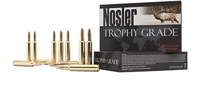 Image of Nosler Trophy Grade .26 Nosler 142 Grain Centerfire Rifle Ammo