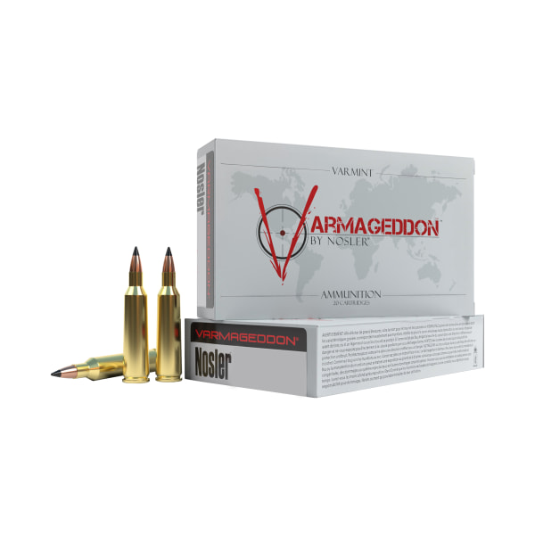 Nosler Varmageddon .221 Remington Fireball 40 Grain Hollow Point Centerfire Rifle Ammo