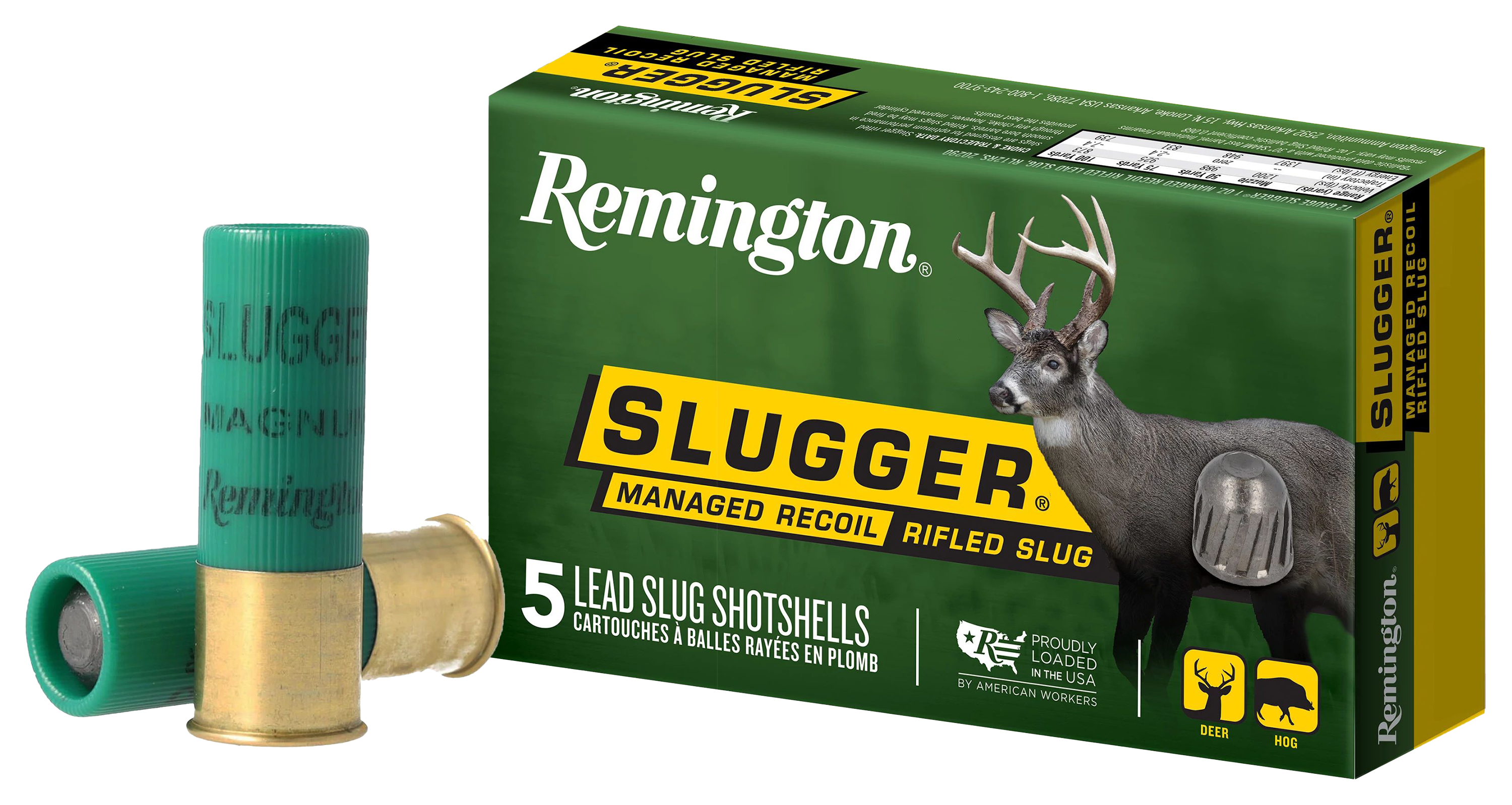 Remington Slugger Managed Recoil Rifled Slug