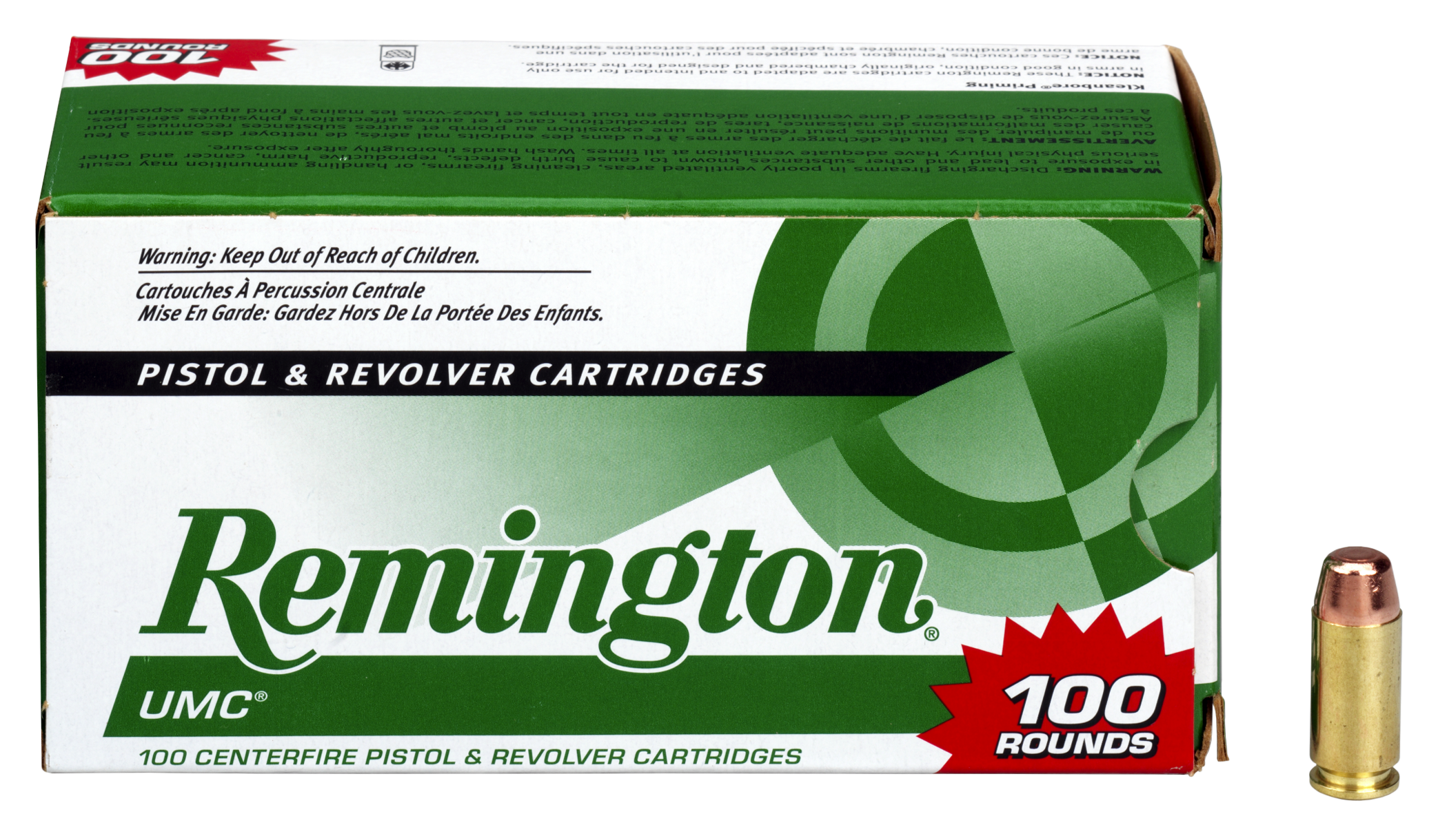 Image of Remington UMC .38 Special +P 125 Grain JHP Handgun Ammo