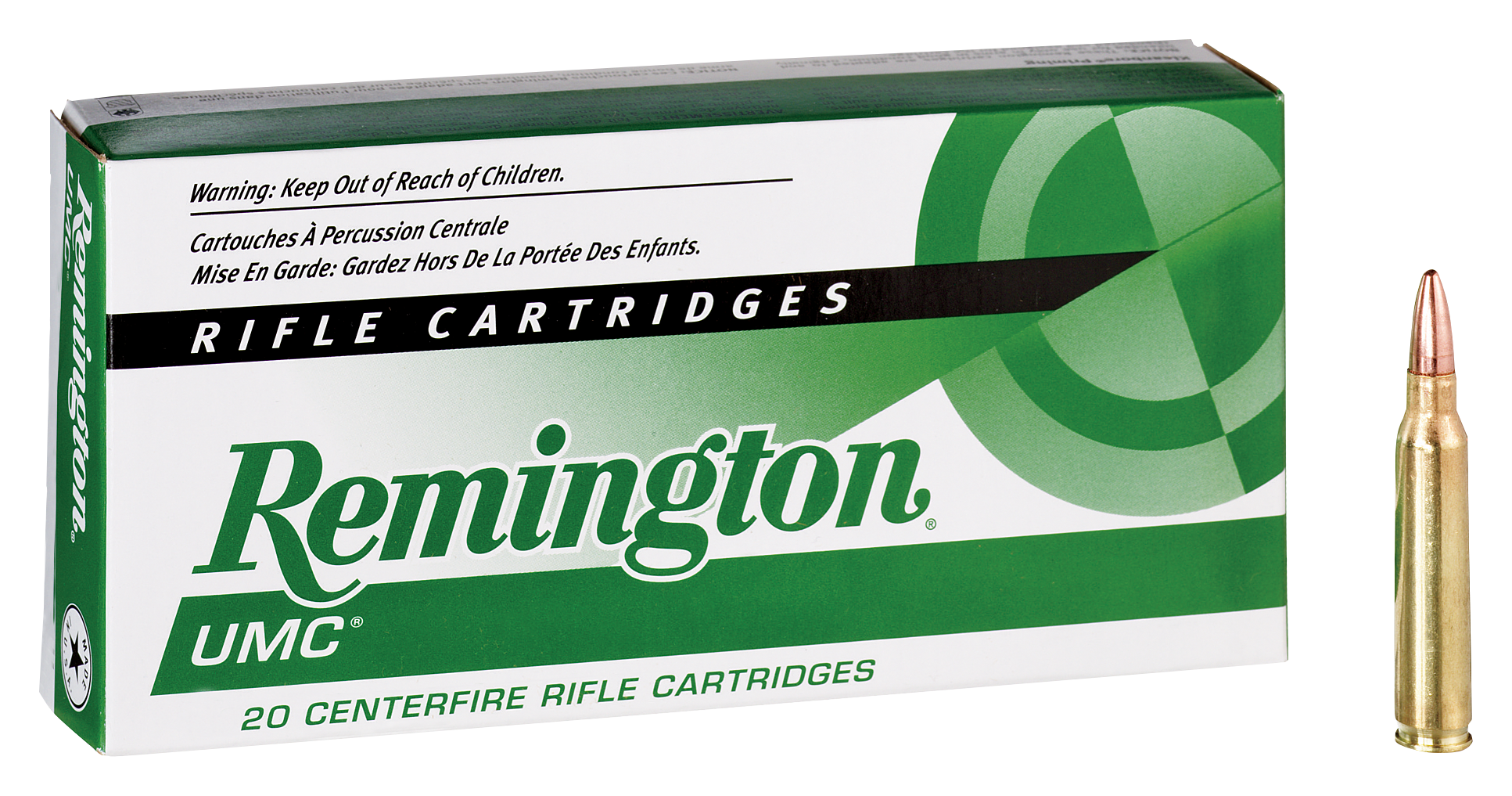 Remington UMC .223 Remington 45 Grain JHP Centerfire Rifle Ammo - 20 Rounds - Remington