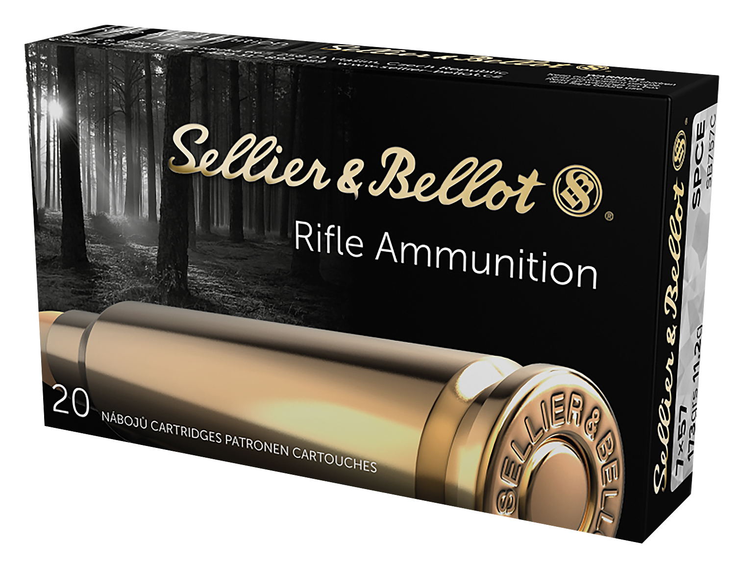 Sellier & Bellot 7X57mm Mauser 173 Grain SPCE Centerfire Rifle Ammo - Bass Pro Shops