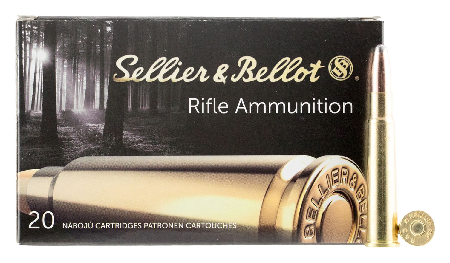Sellier & Bellot .303 British 180 Grain Soft Point Centerfire Rifle Ammo - Bass Pro Shops