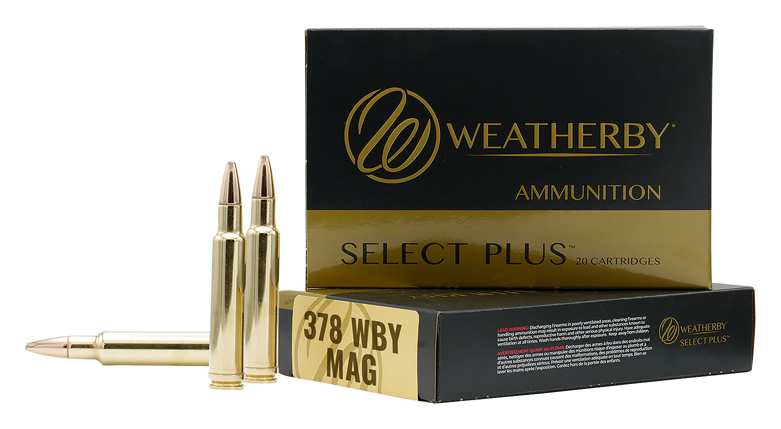 Weatherby Centerfire Rifle Ammo - .378 Weatherby Magnum - 270 Grain - 20 Rounds - Barnes TSX