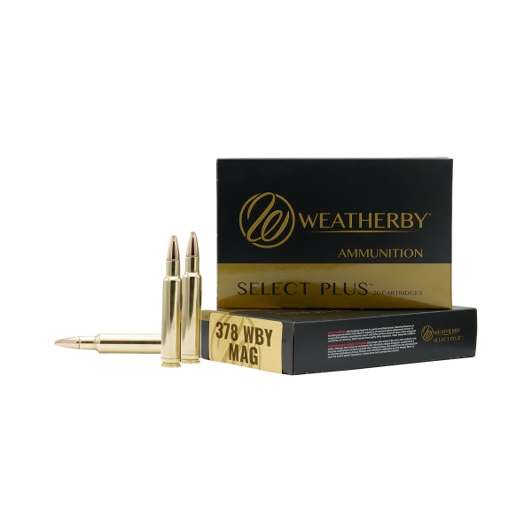 Weatherby Centerfire Rifle Ammo - .378 Weatherby Magnum - 270 Grain - 20 Rounds - Barnes TSX