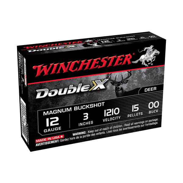 Winchester Double X Buckshot Loads - 12 Gauge - 00 Buck - 3.5&quot;