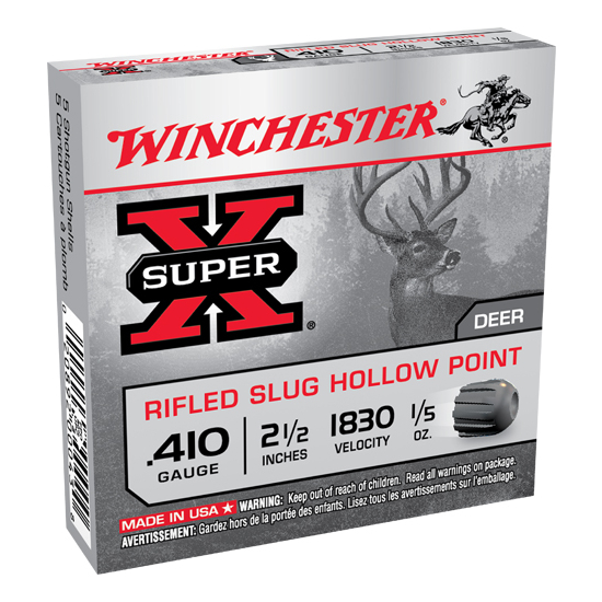 Image of "Winchester Super-X Rifled Slug Shotshell - .410 Gauge - 1830 fps - 2.5"""