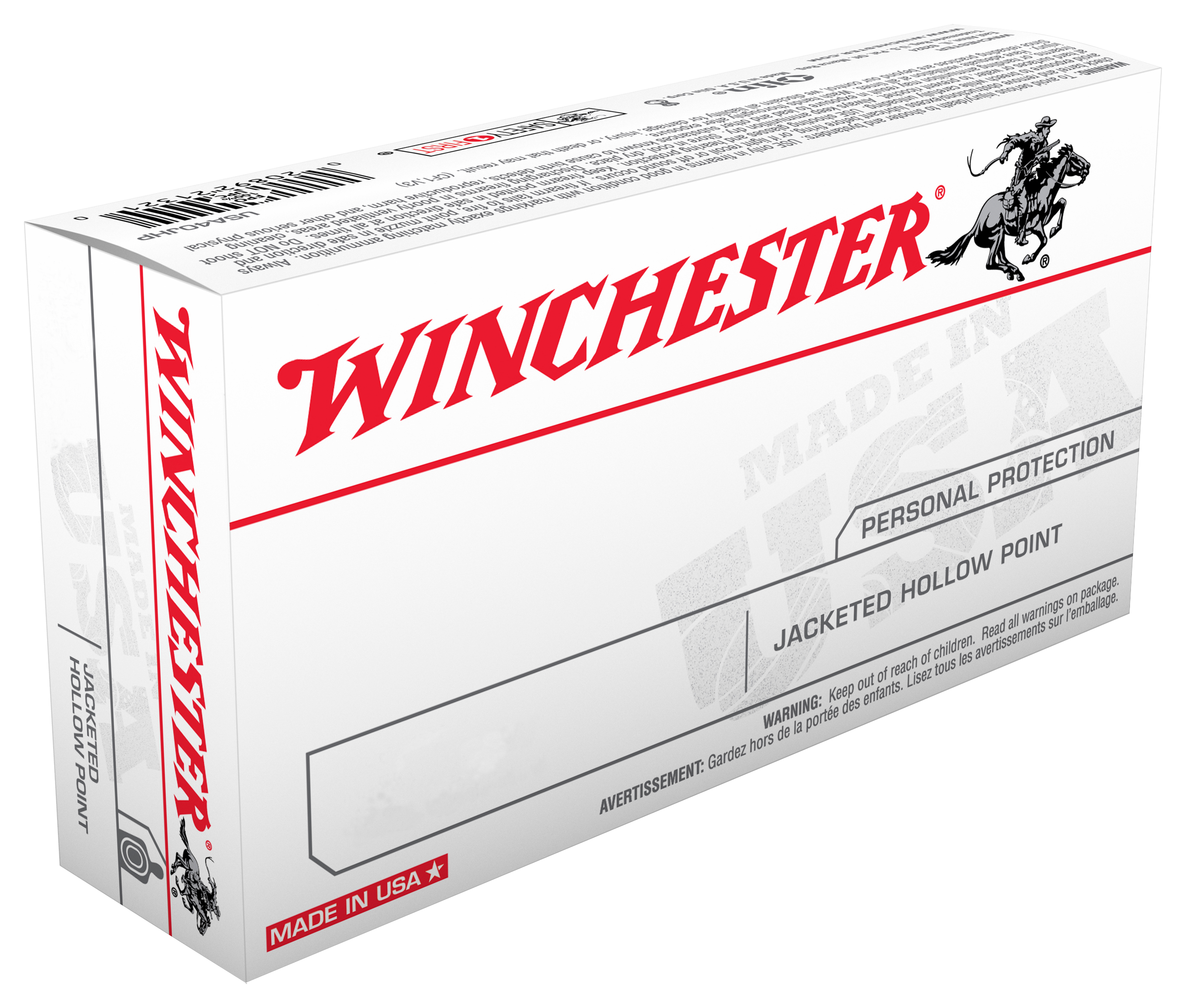 Image of Winchester .38 Special 125 Grain JSP Centerfire Handgun Ammo