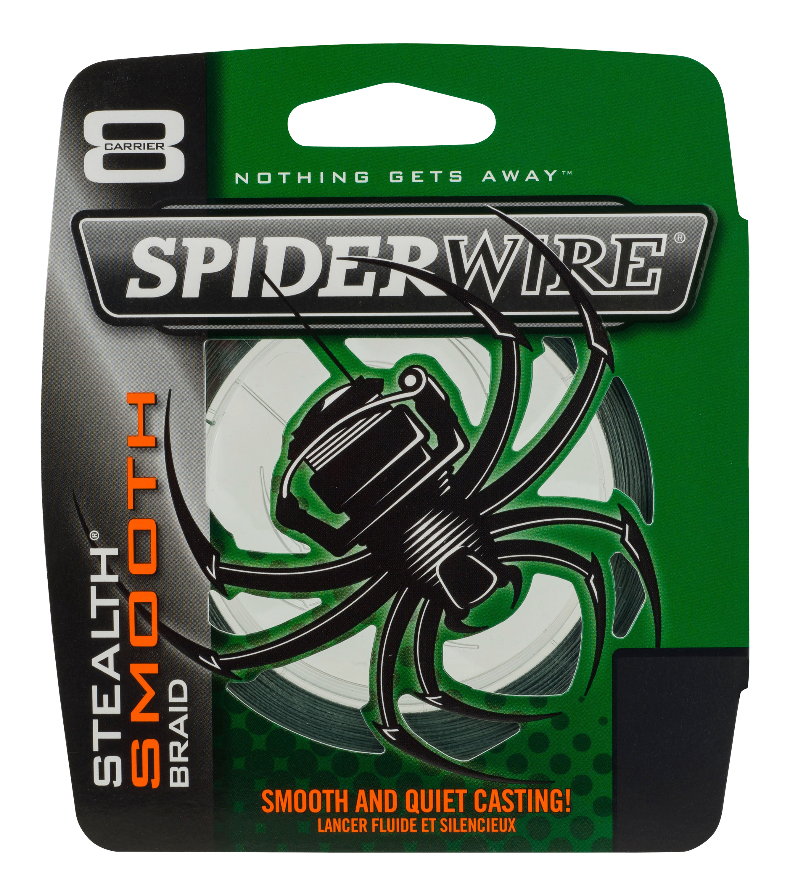 Tressé Spiderwire Stealth Smooth 8 Fils Vert 240/300m