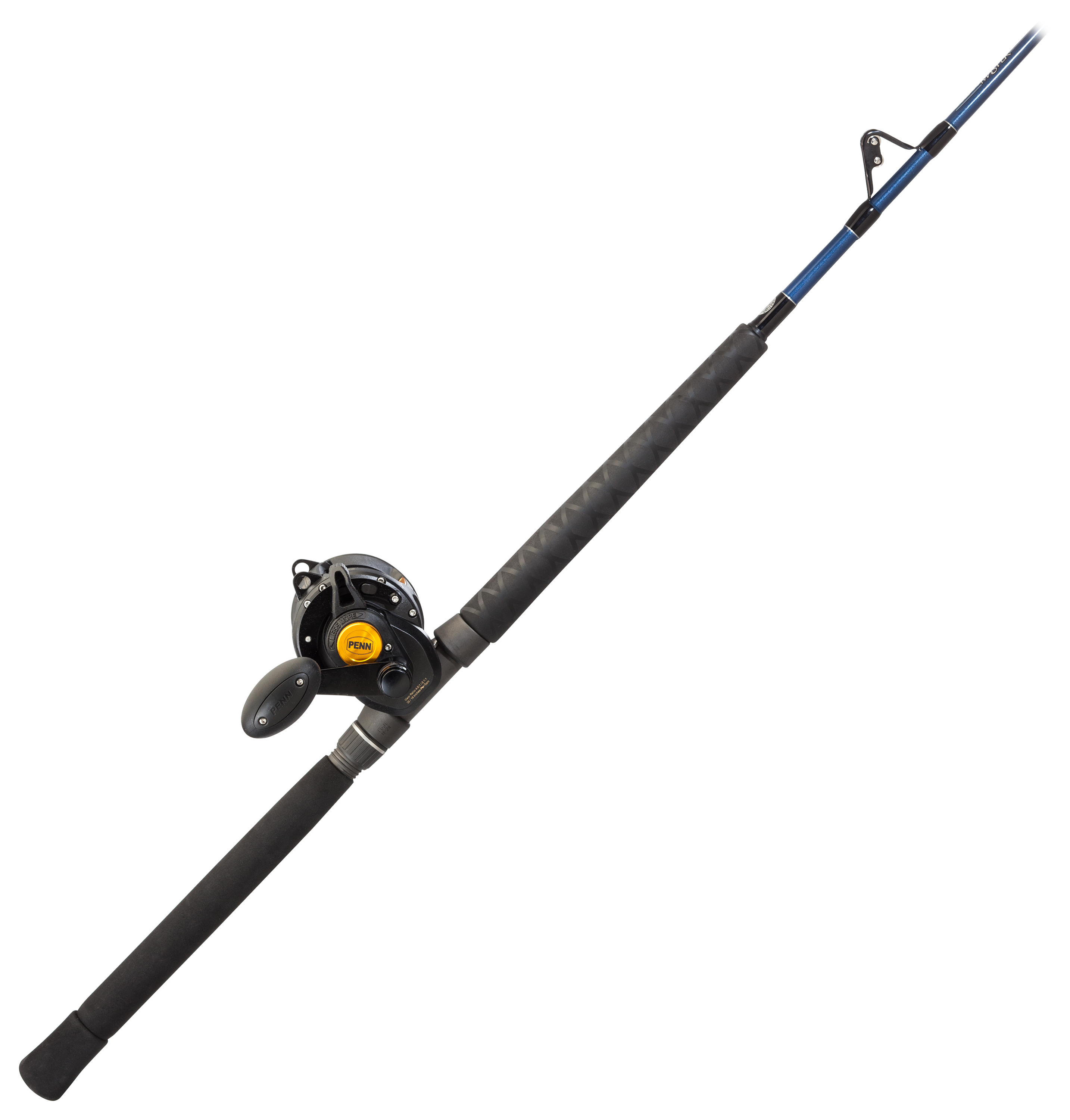 PENN Squall Two-speed Lever Drag Offshore Angler Ocean Master OMSU Stand-Up Rod and Reel Combo - SQL16VS OMSU-OC
