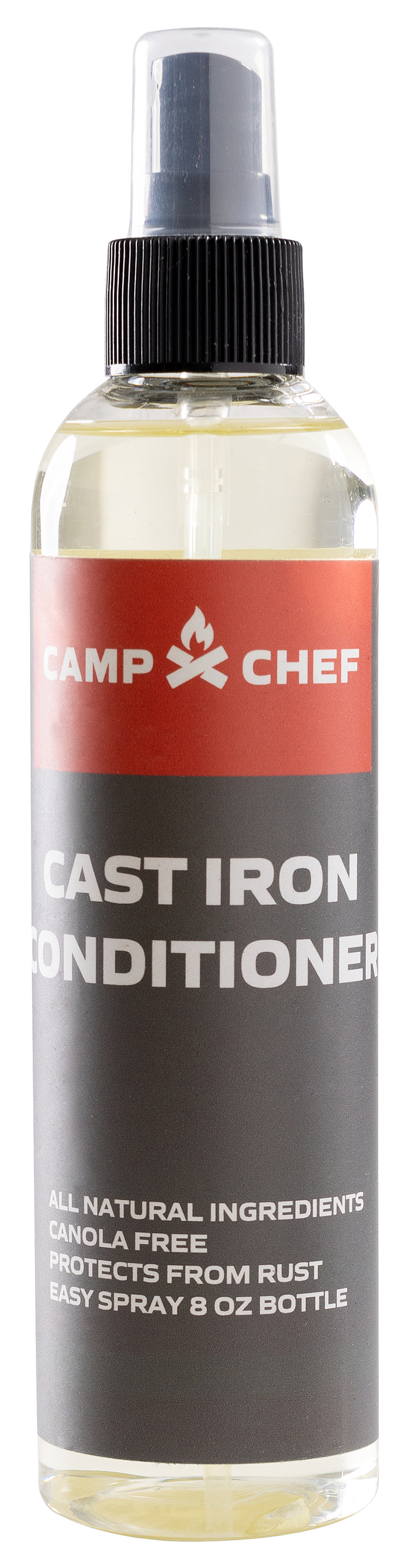 Camp Chef Iron Conditioner Spray, maintenance product for cast iron