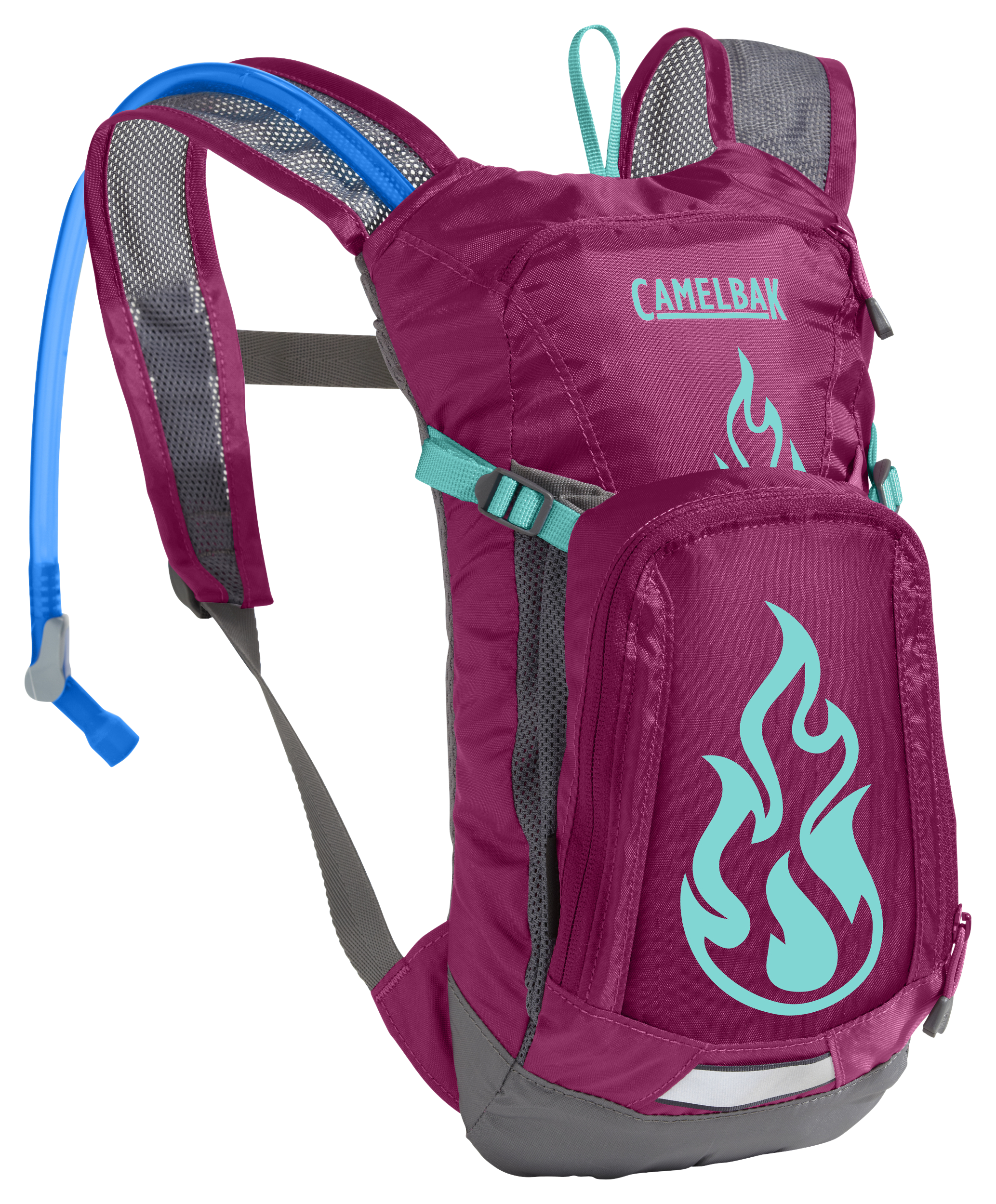 CamelBak Mini M.U.L.E. 50-oz. Hydration Flames Pack for Kids - Baton Rouge/