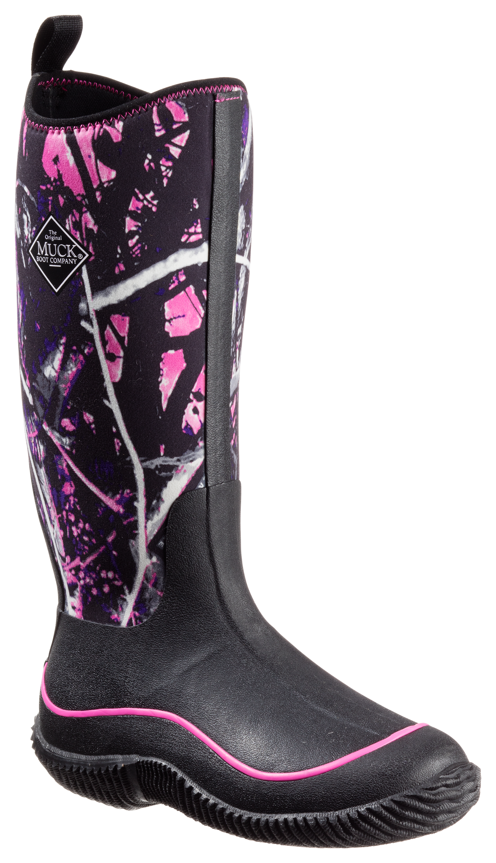 Image of The Original Muck Boot Company Hale Multi-Season Boots for Ladies - Black/Muddy Girl Camo - 6M