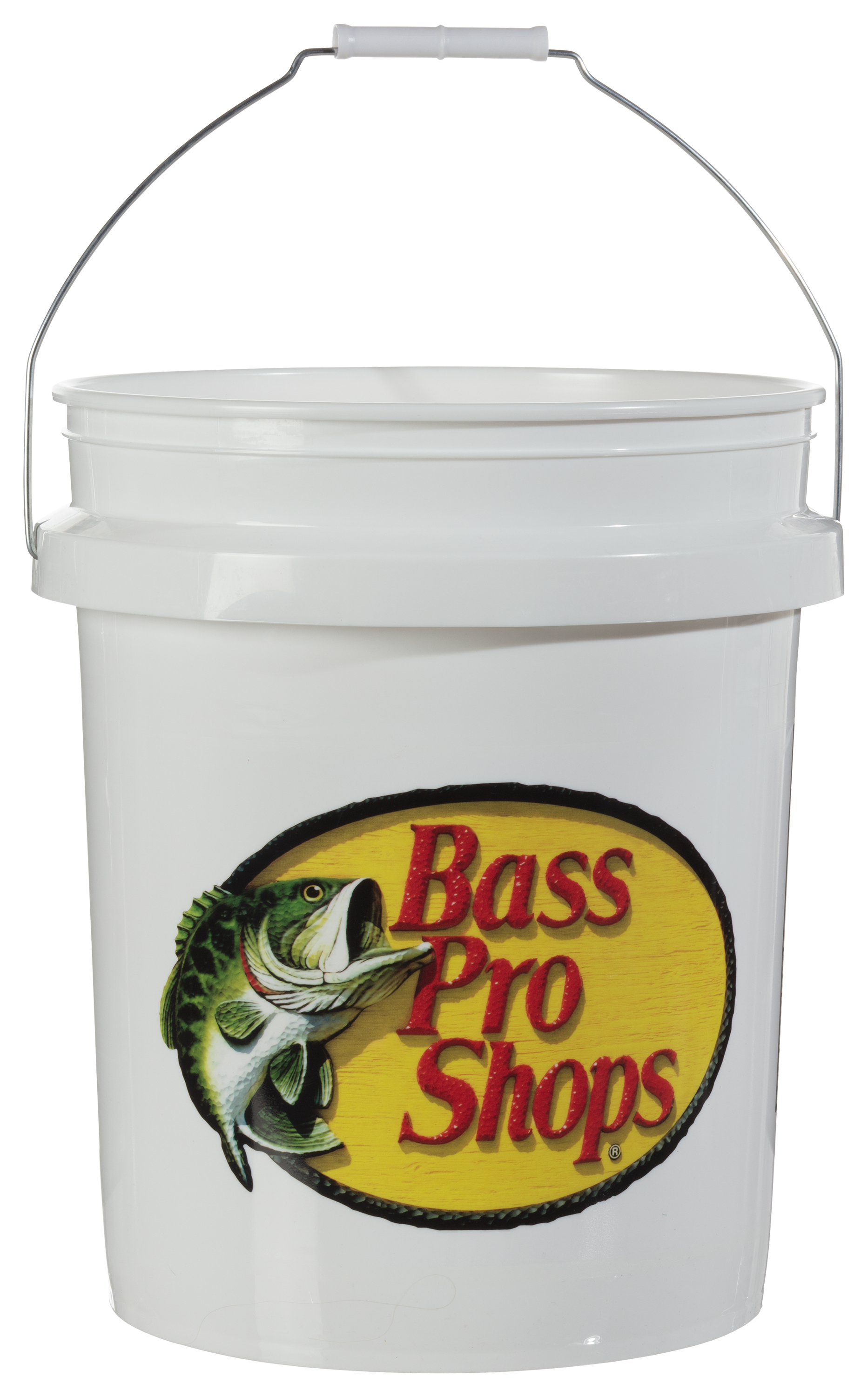 Bass Pro Shops Logo 5-Gallon Plastic Bucket with Rope Handle