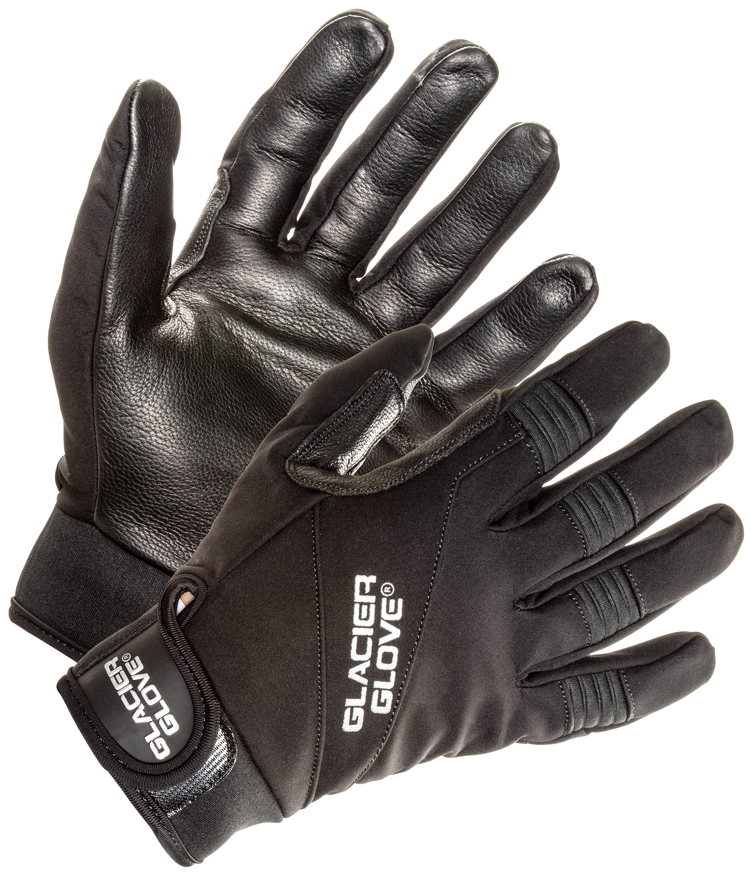 GLACIER GLOVE Guide Glove, Color: Black, Size: L (825BK-L)