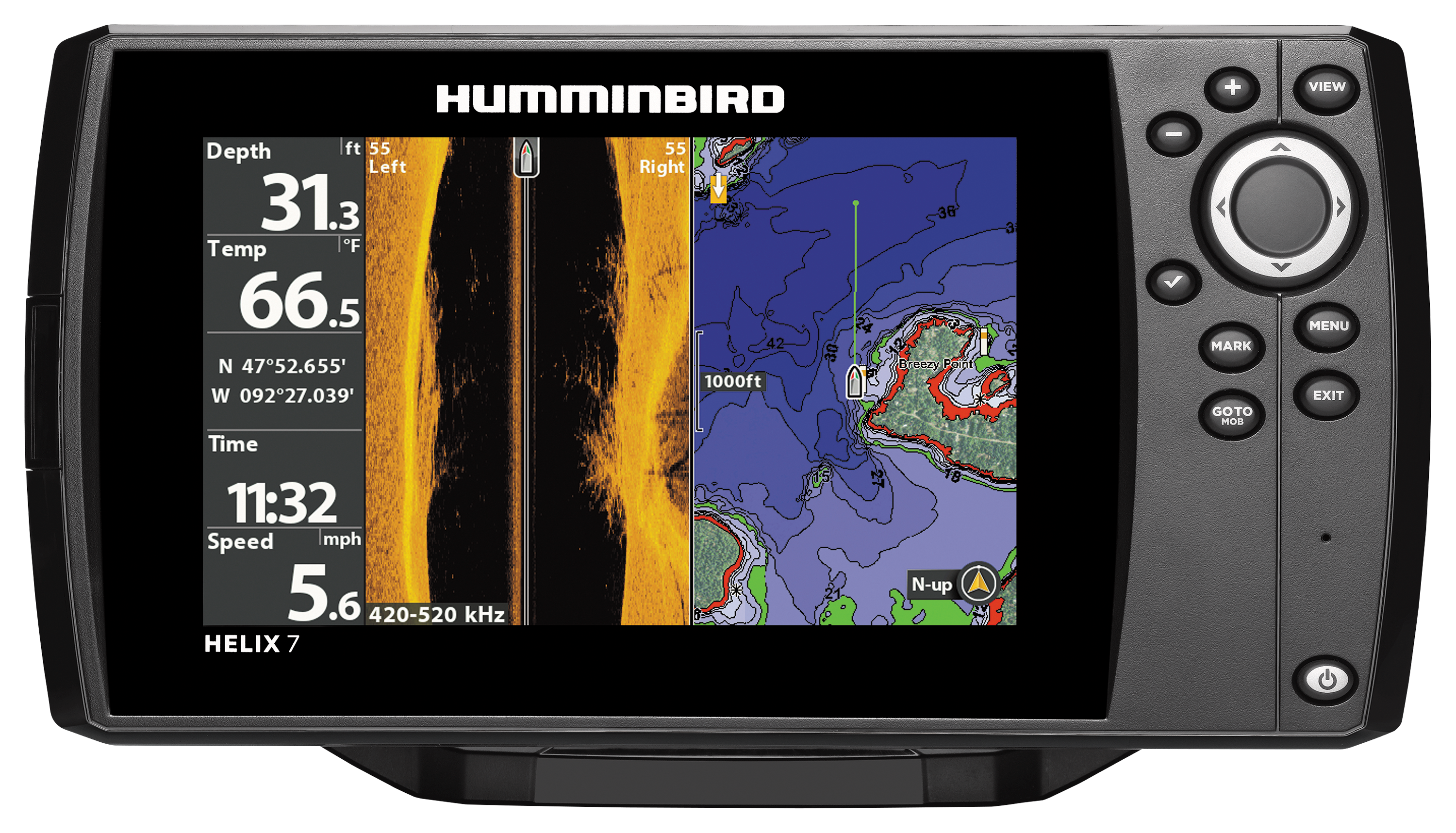 Humminbird HELIX 7 CHIRP SI GPS G2 Fishfinder and Chartplotter